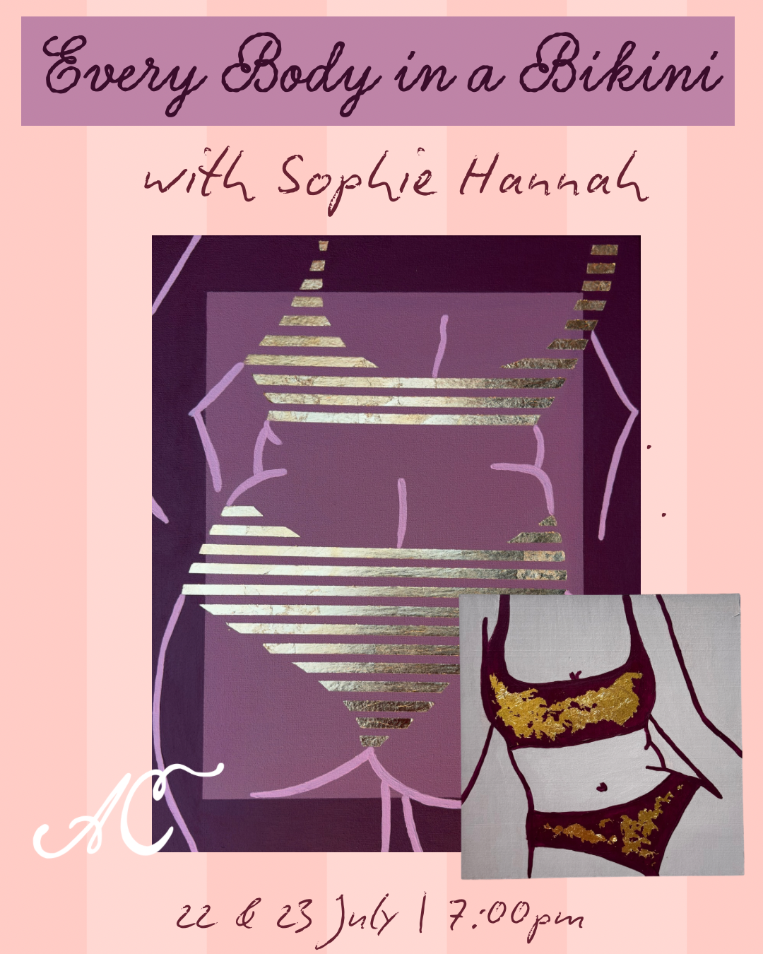 Every Body in a Bikini with Sophie Hannah | 22 & 23 July
