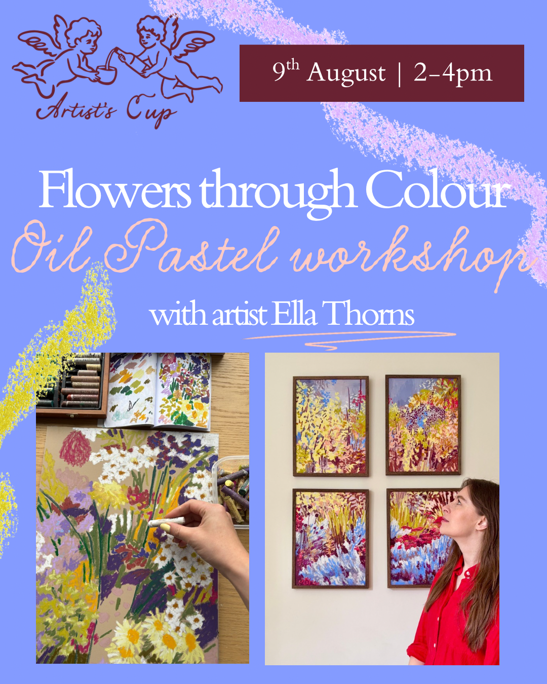 Flowers Through Colour with Ella Thorns | 9 August