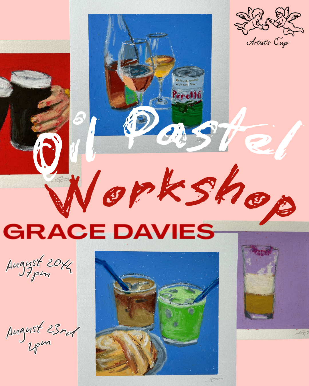 Oil Pastels with Grace Davies | August 20th + 23rd