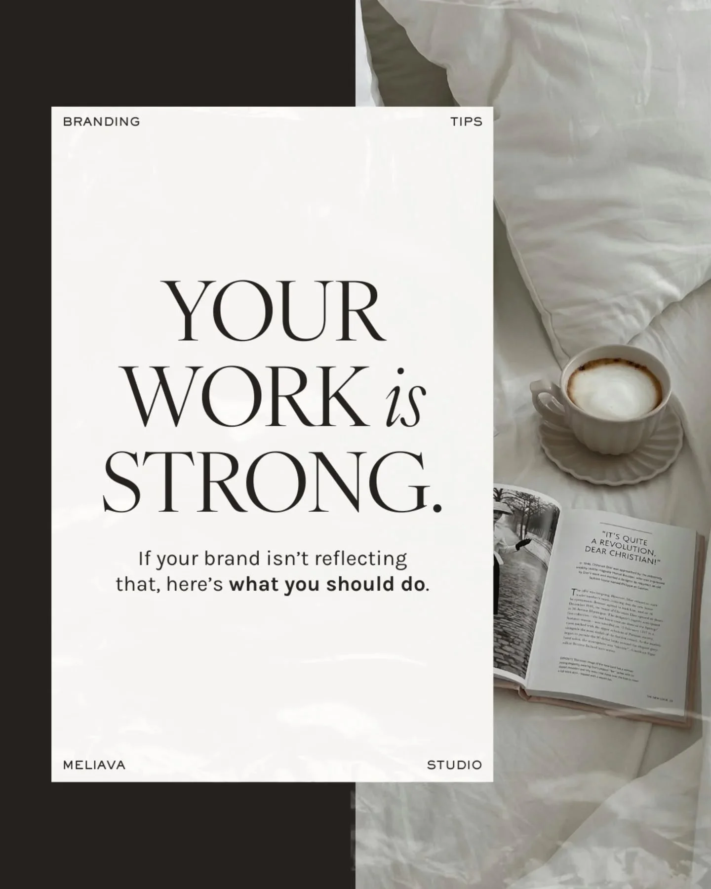 Your work can be exceptional&hellip;
and your brand can still be holding you back.

When a brand isn&rsquo;t being taken seriously, it&rsquo;s rarely about talent.
It&rsquo;s about perception.

Inconsistent visuals.
Unclear positioning.
Messaging tha