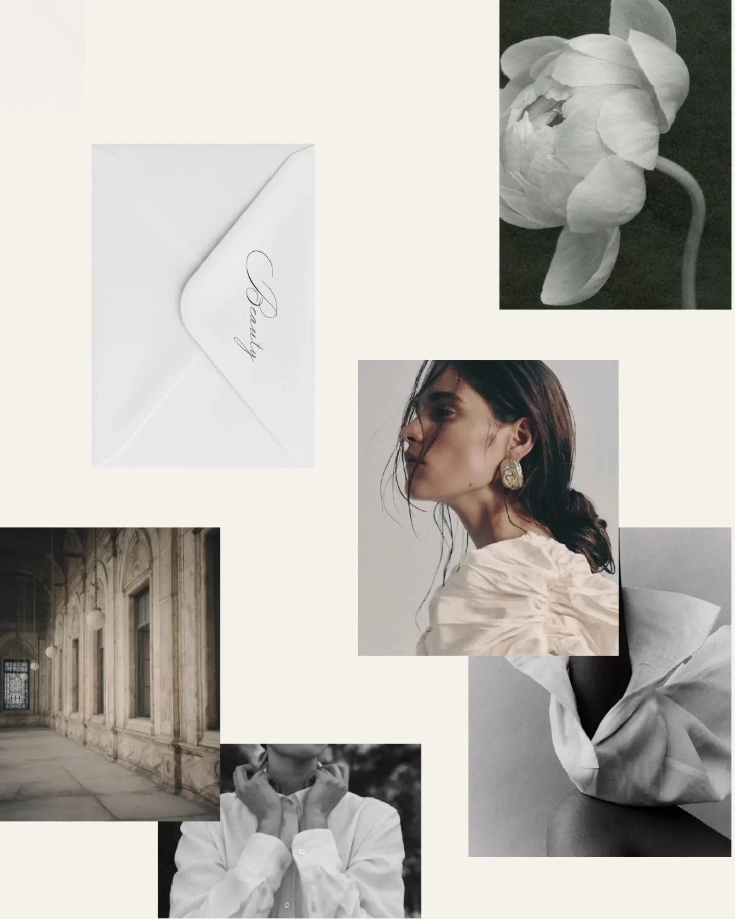 Quiet elegance. Thoughtful restraint.
A brand language that doesn&rsquo;t rush to be seen, it invites you to look closer.

Soft structure, timeless details, and a sense of calm confidence guide this creative direction. Every element is intentional, e