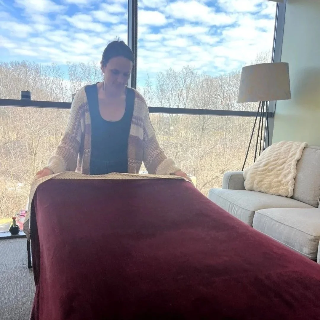 Women providing Reiki wellness services