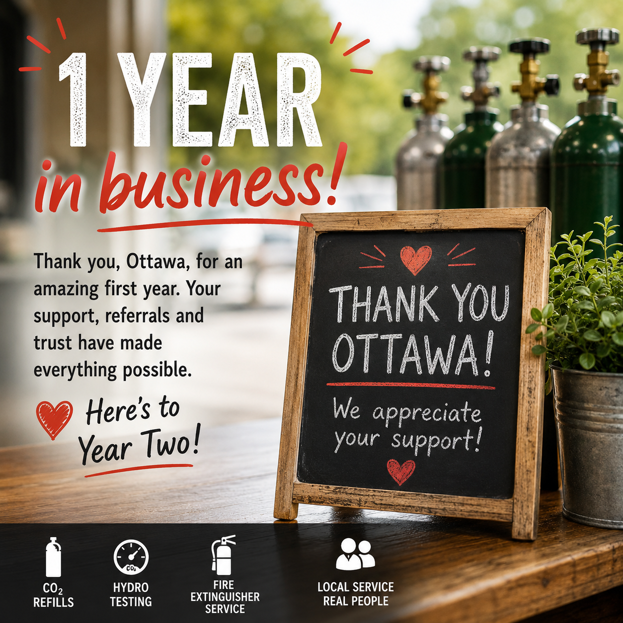 One Year Later: What Starting a CO₂ Business in Ottawa Taught Us