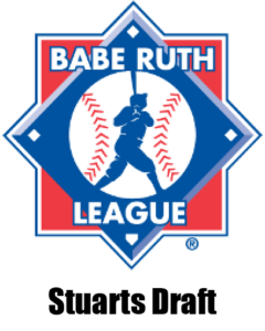 Stuart's Draft Babe Ruth League logo