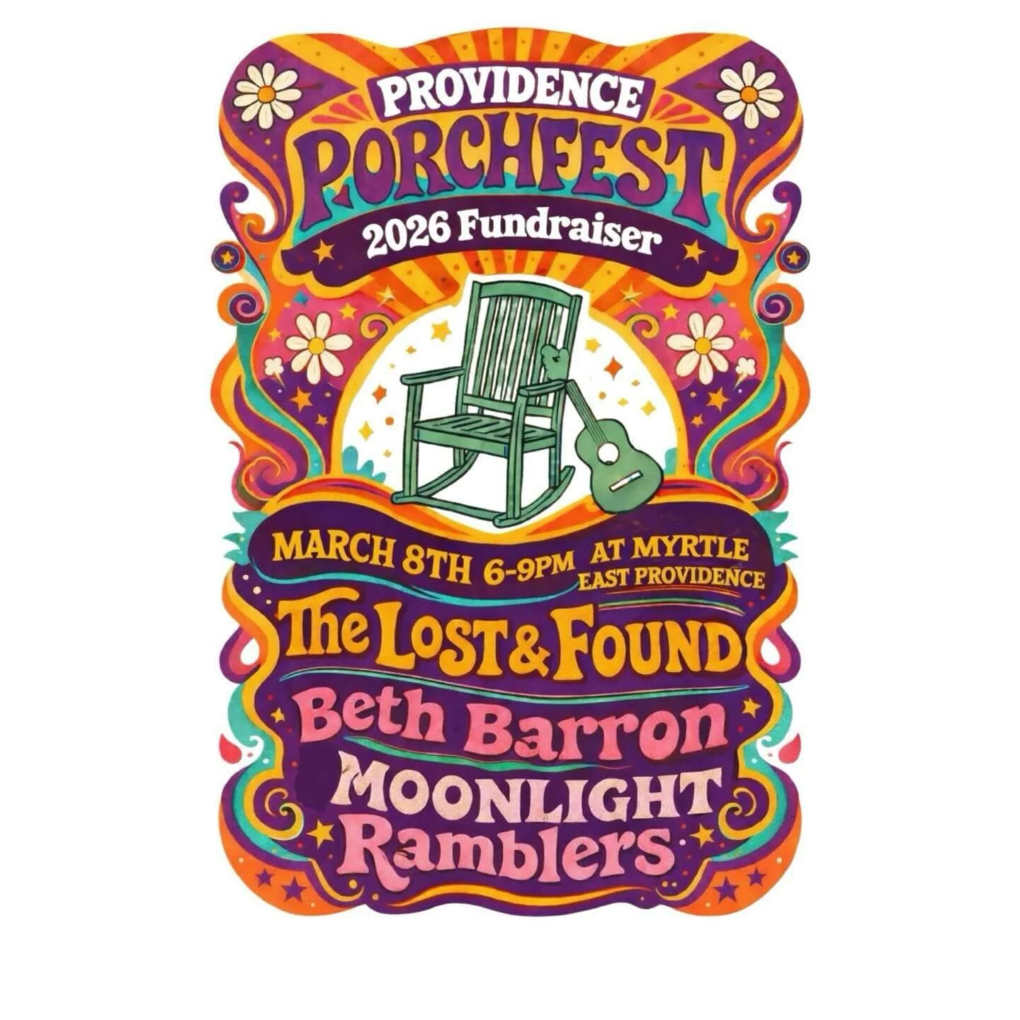 Join us as we support this year&rsquo;s @providenceporchfest  We are looking forward to playing with @the_moonlight_ramblers and @beth_barron  to help raise money for the 2026 event on May 30th 🙌🏻🙌🏻 come grab a beer, buy a T-shirt, meet cool peop