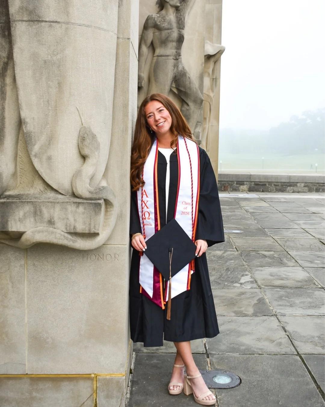 Grad photos shot + edited for Ava! 🎓🧡