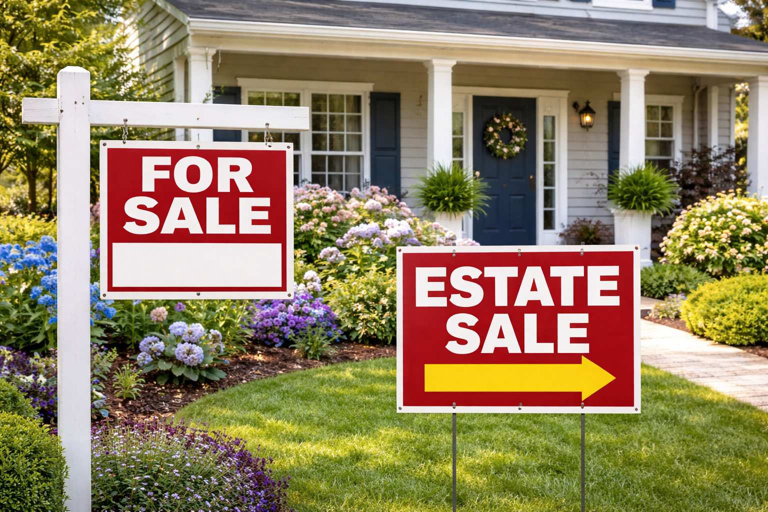 How Estate Sales help Realtors Prepare a home for Market