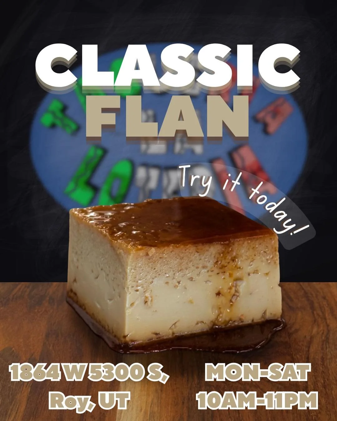 We don&rsquo;t just make bomb tacos 👀 !

Always gotta make some room for dessert!!🍮 

Solo Aqui! En Taqueria la Loteria!

#Tacos #Taquerialaloteriautah #Taqueria #Foodtrucksnearme #layton #davis #food #foodtruck #Mexicanfood #mexican #fastfood #aut