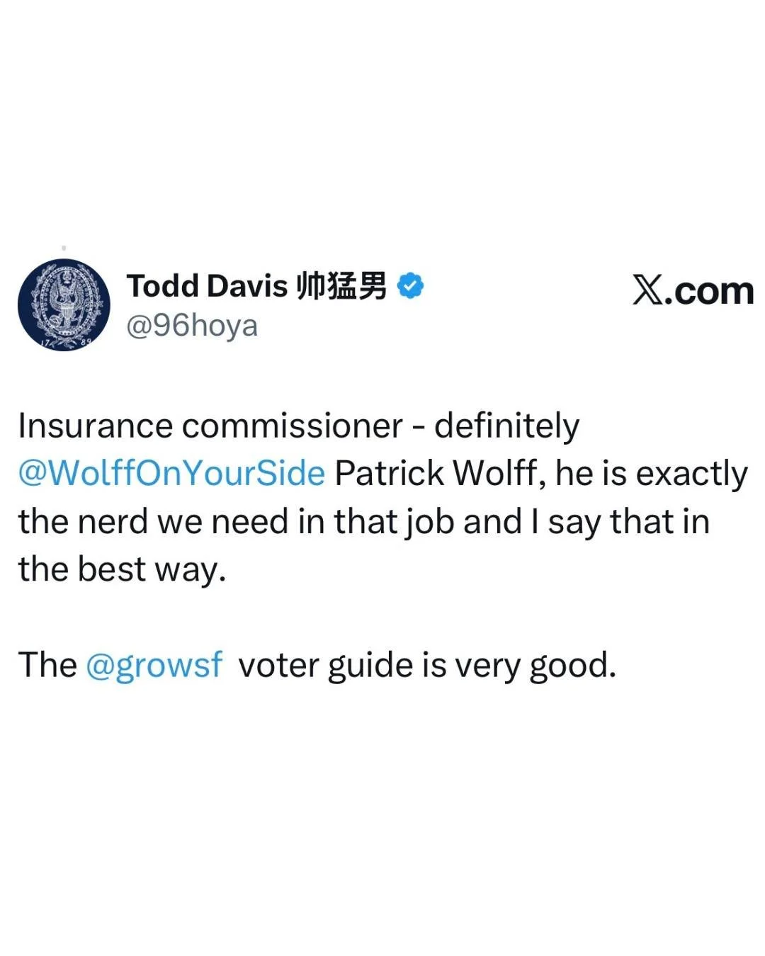 If you're like many Californians staring at a ballot full of unfamiliar races and candidates, you're not alone. One of the most important and least understood contests is for Insurance Commissioner.

This office regulates an industry that affects eve