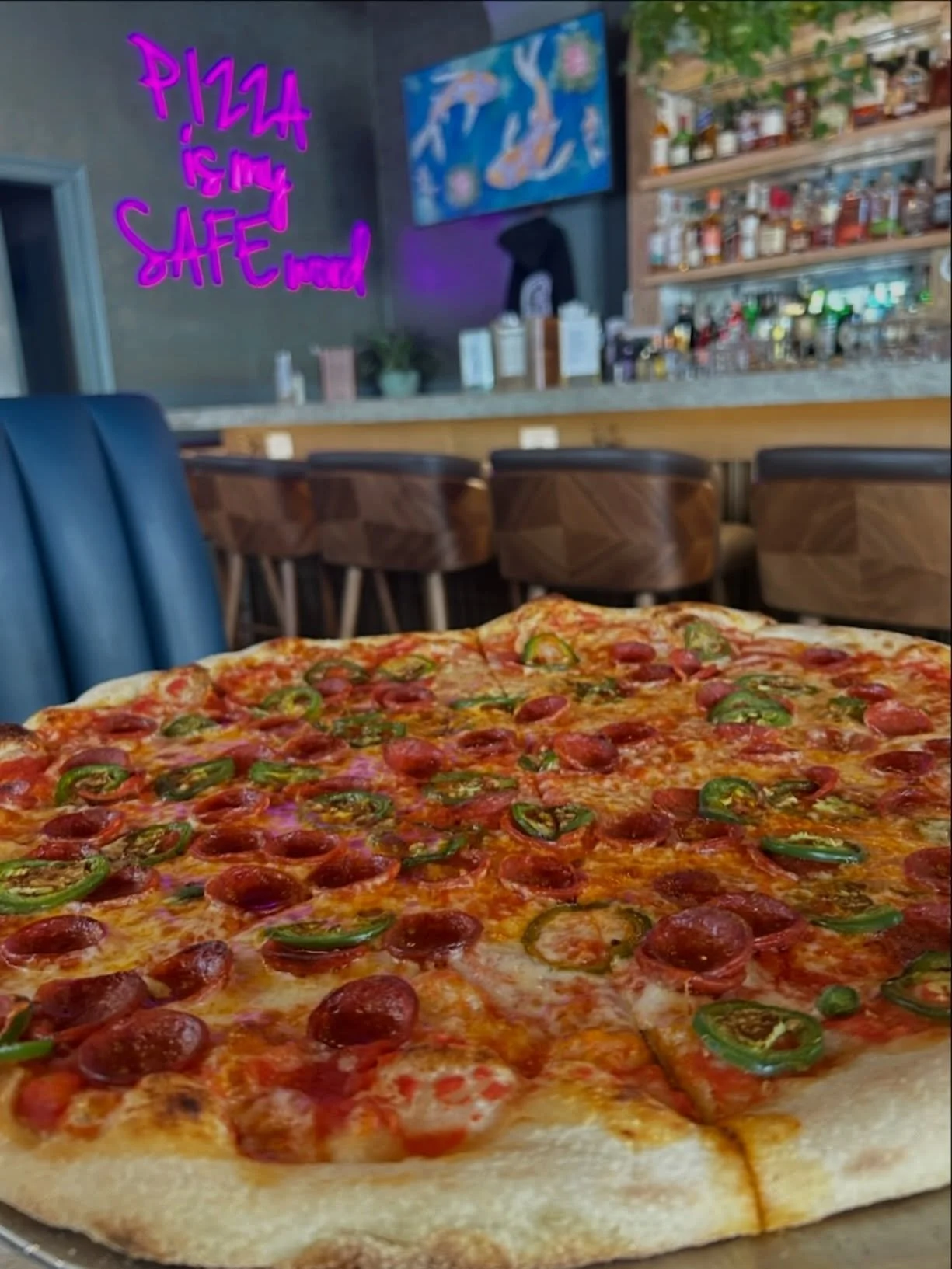 Some Like it HOT 🔥

Available by the slice every Saturday. 

#forbiddenpizzanola #saturdayspice