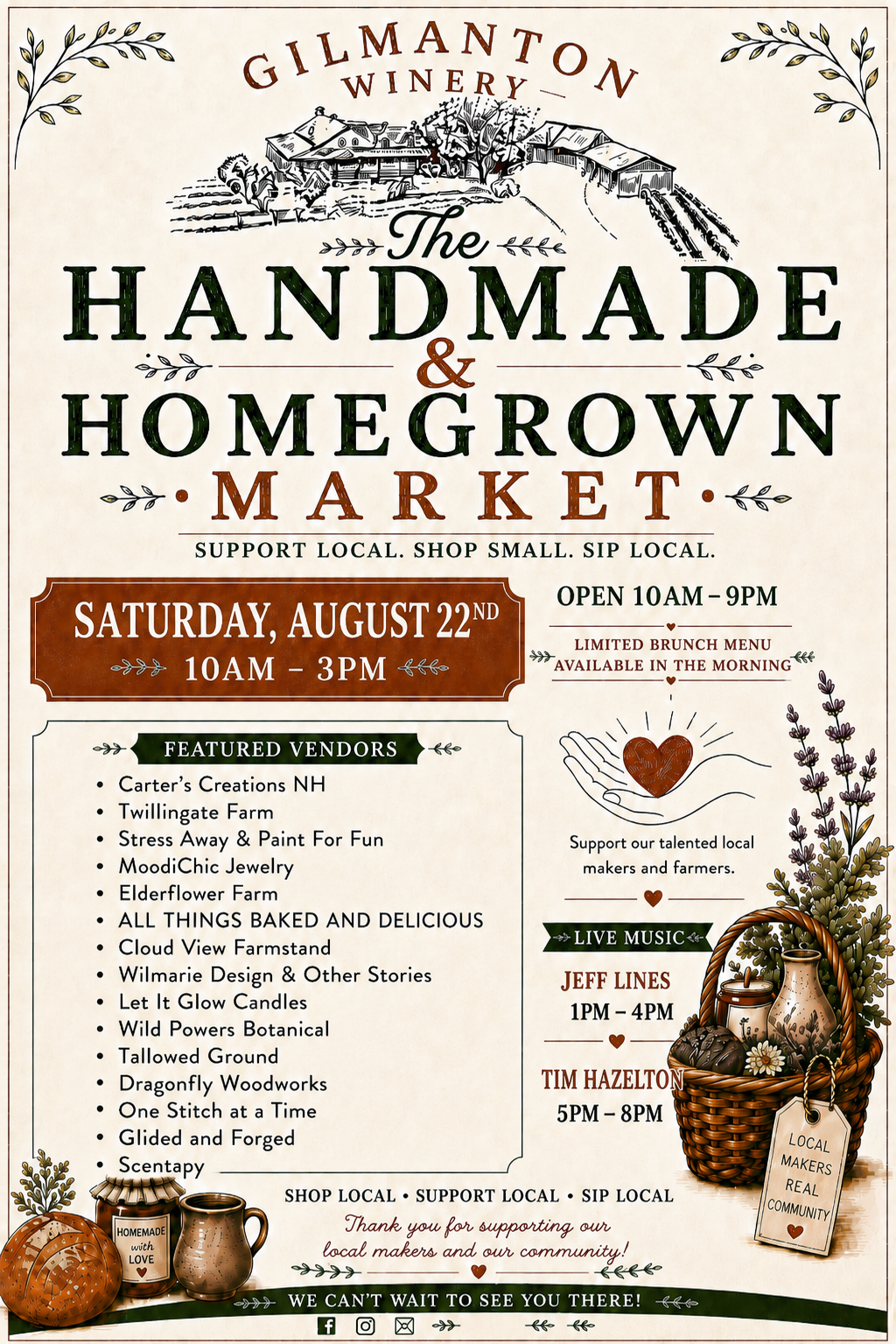 The handmade and homegrown market
