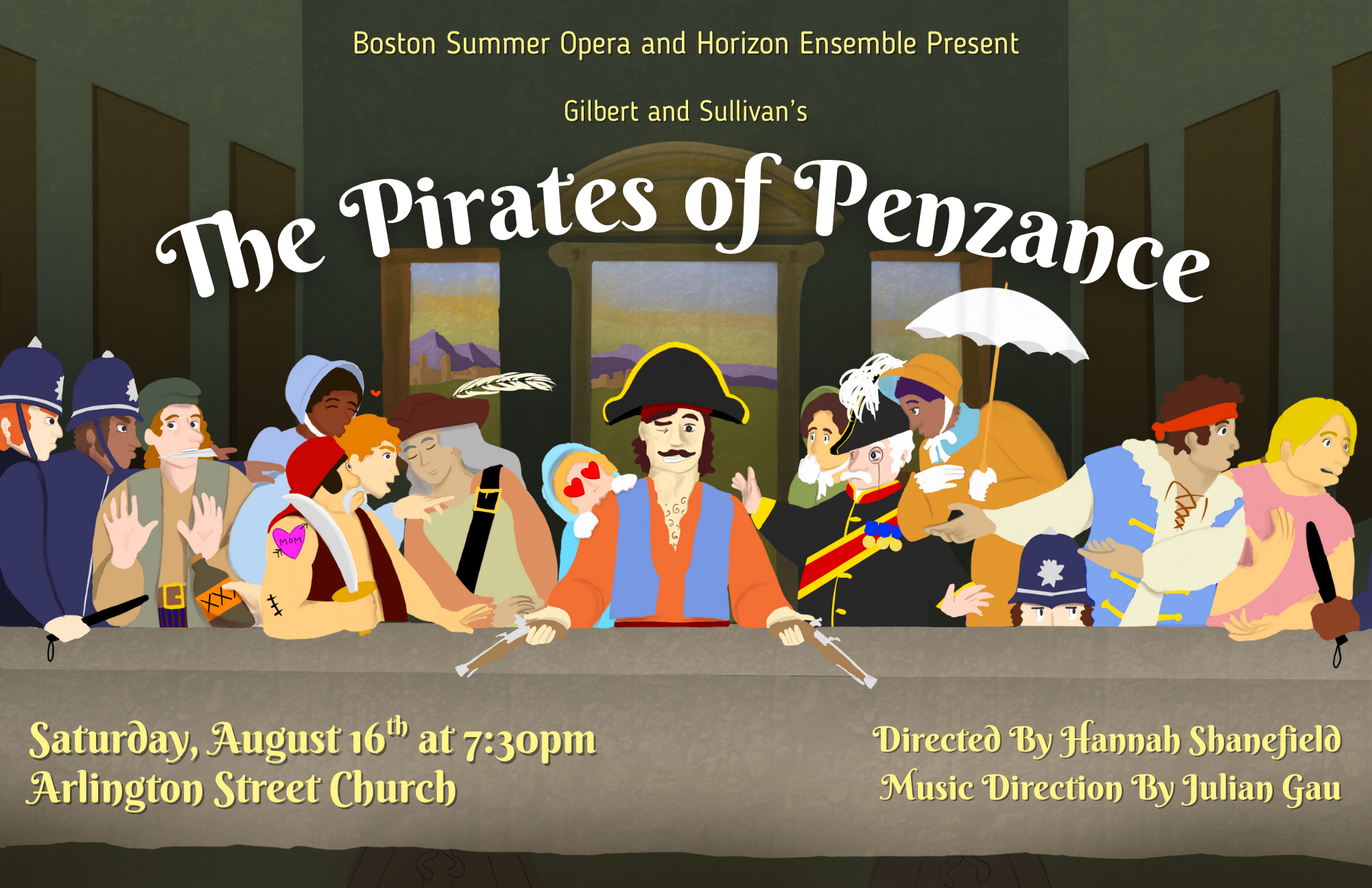 The Pirates of Penzance by Gilbert & Sullivan