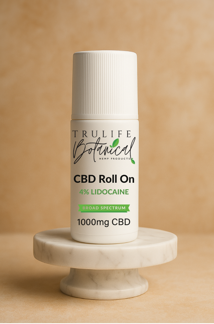 Roll On 1000mg CBD / 4% Lidocaine