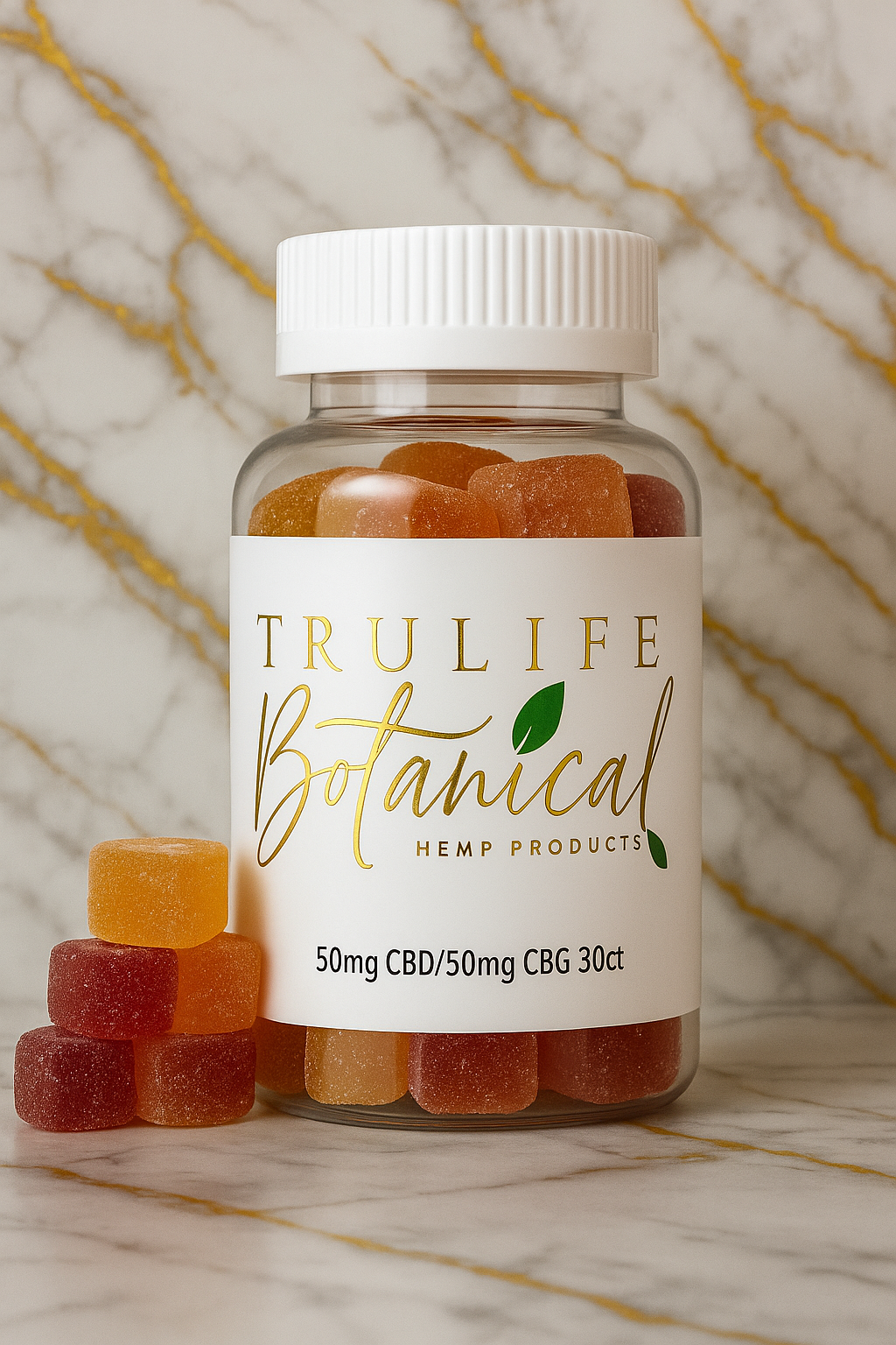 Dual Action Gummies – 50mg CBD | 50mg CBG (30ct)