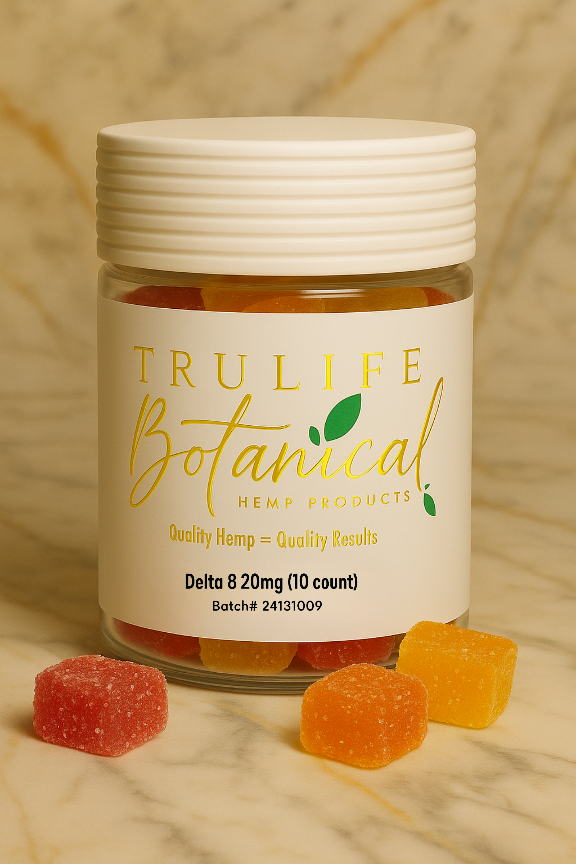 TruRelax Delta 8 Gummies 20mg (10ct)