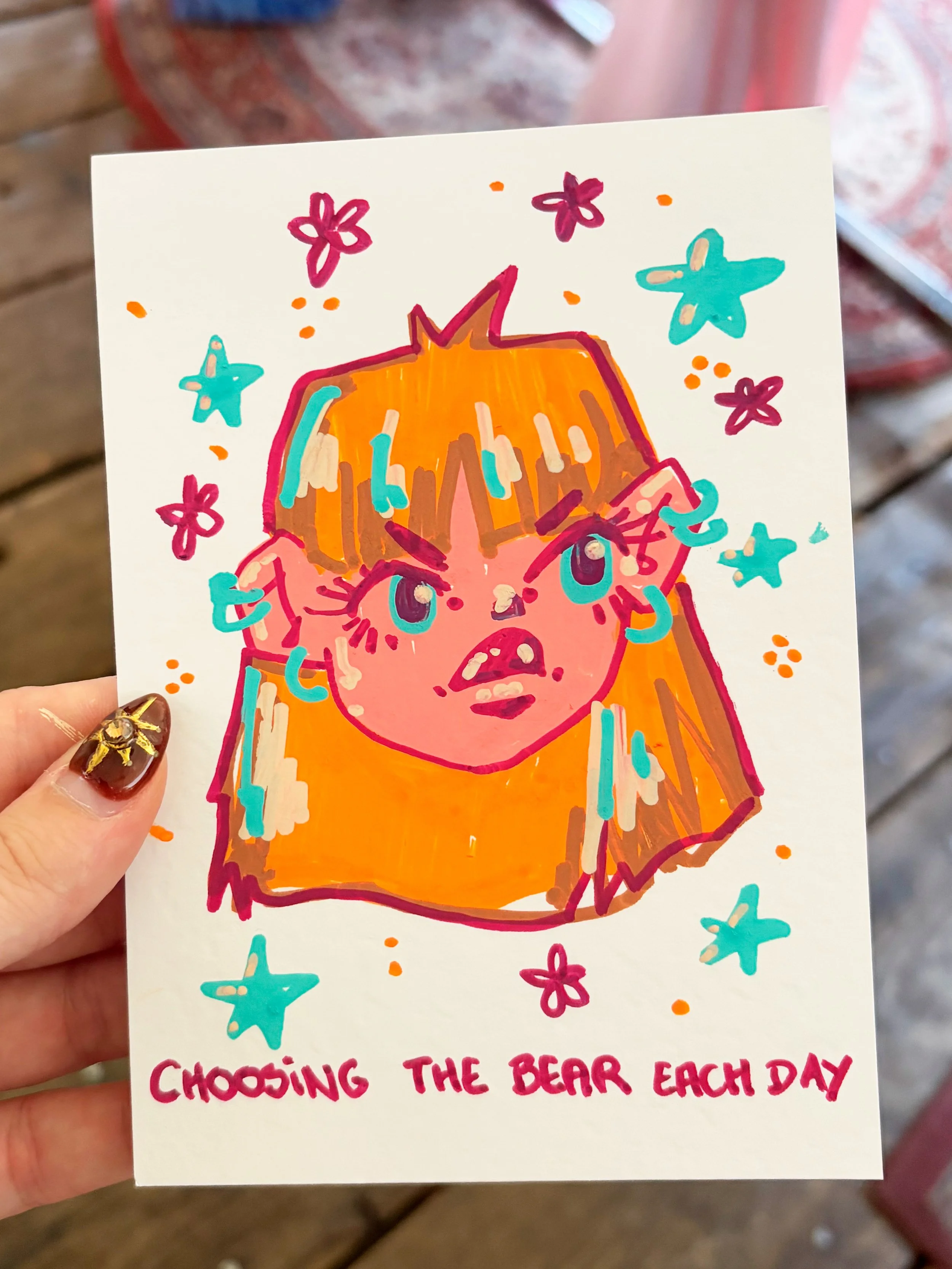 Personnalisé - Dessin au posca