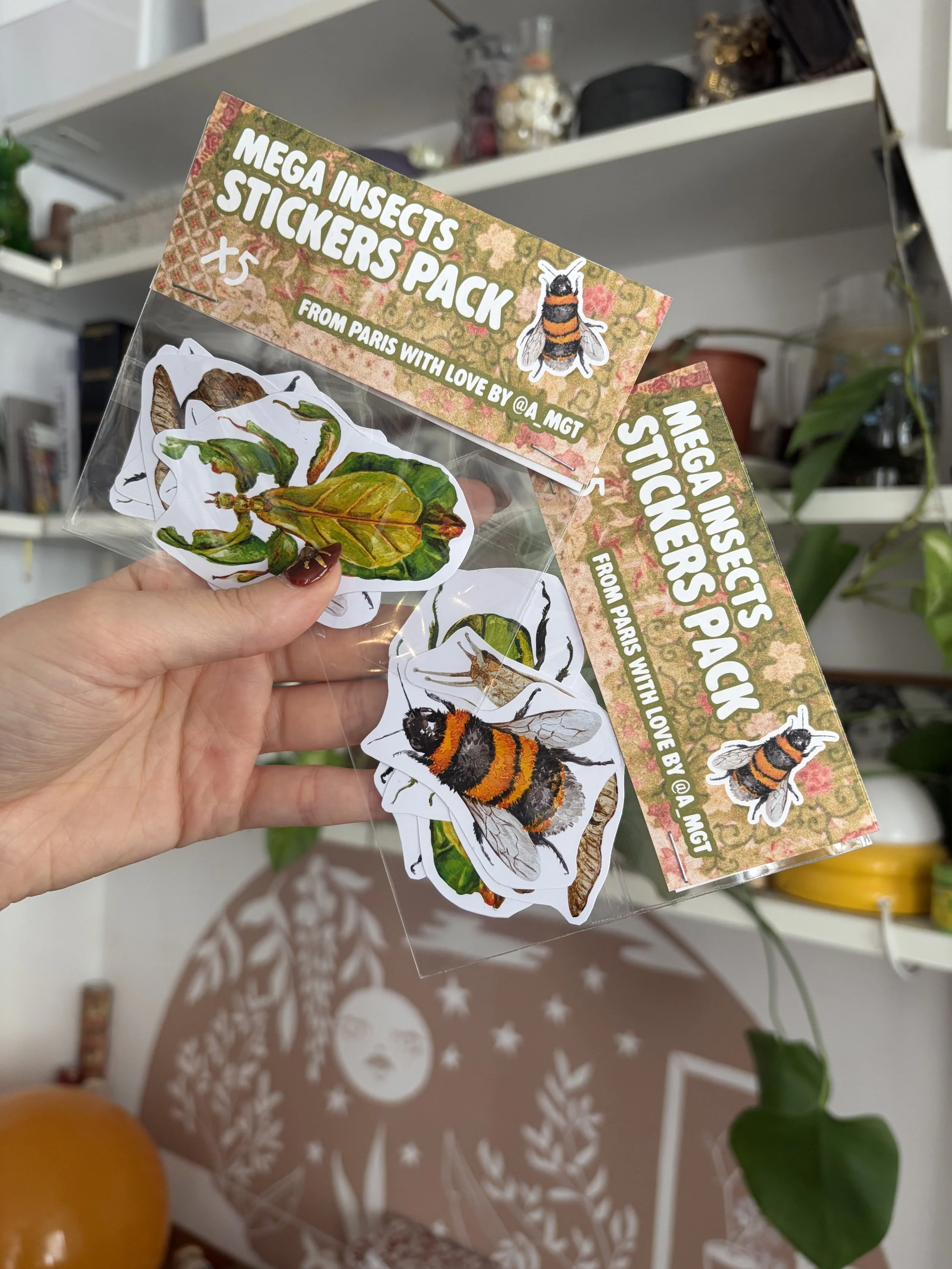 Les Insectes - Stickers pack
