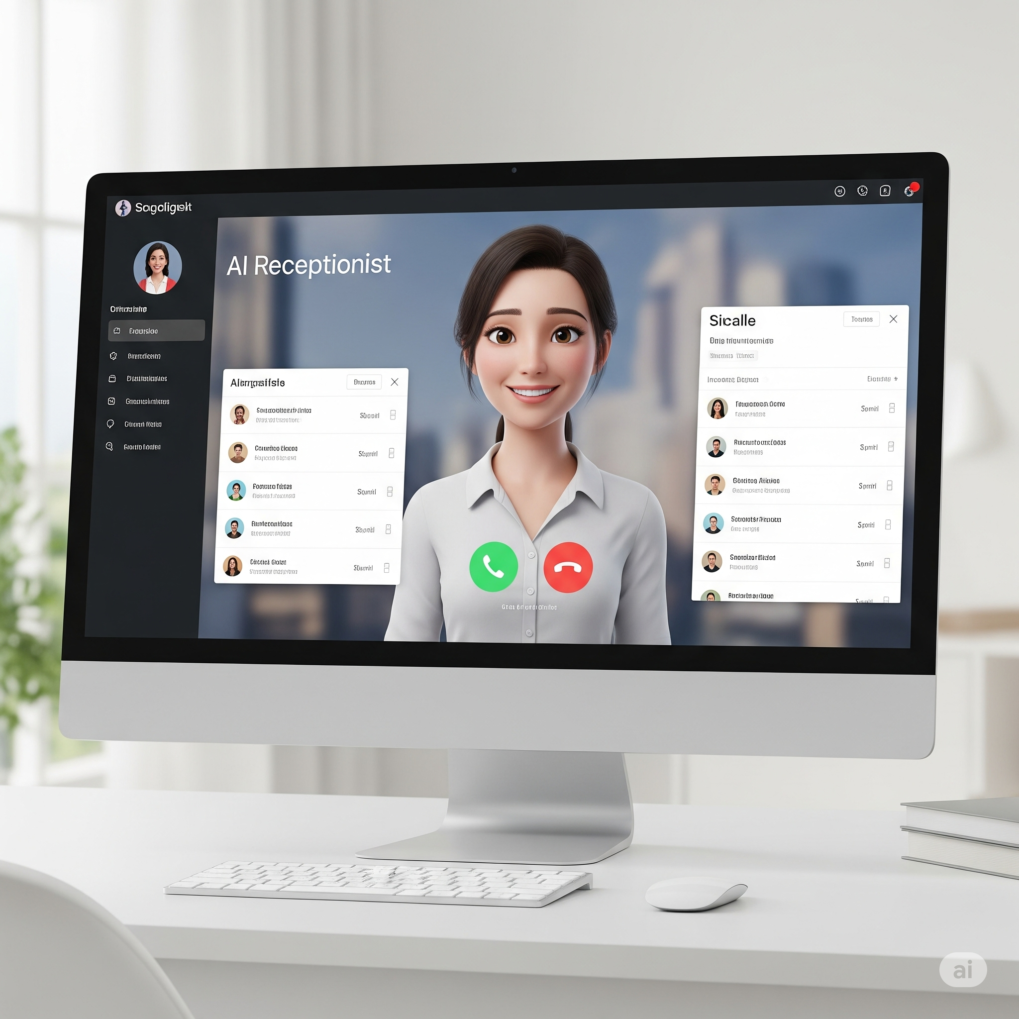 AI receptionist 24/7, taking your calls and transferring. Subscribe now for a low monthly cost. Cancel anytime. www.AiStaffAgency.com