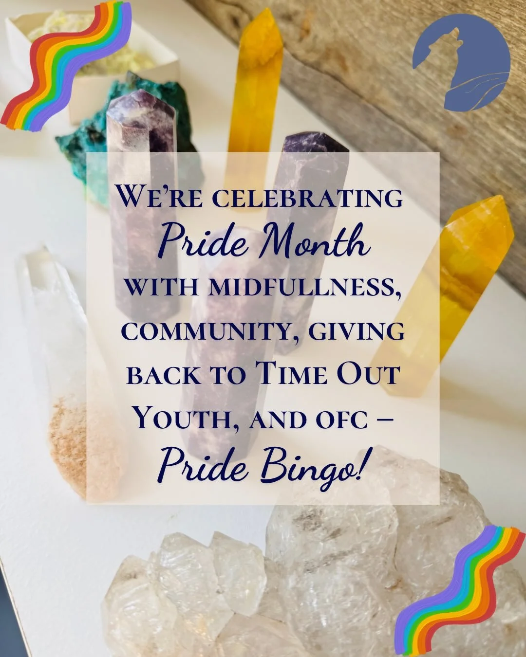 🏳️&zwj;🌈 🏳️&zwj;⚧️ Pride month starts tomorrow &amp; we&rsquo;ve decided to have a little fun with our version of movement, meditation &amp; massage B I N G O! And also highlight the wonderful organization @timeoutyouthcenter 💜

Take a screenshot