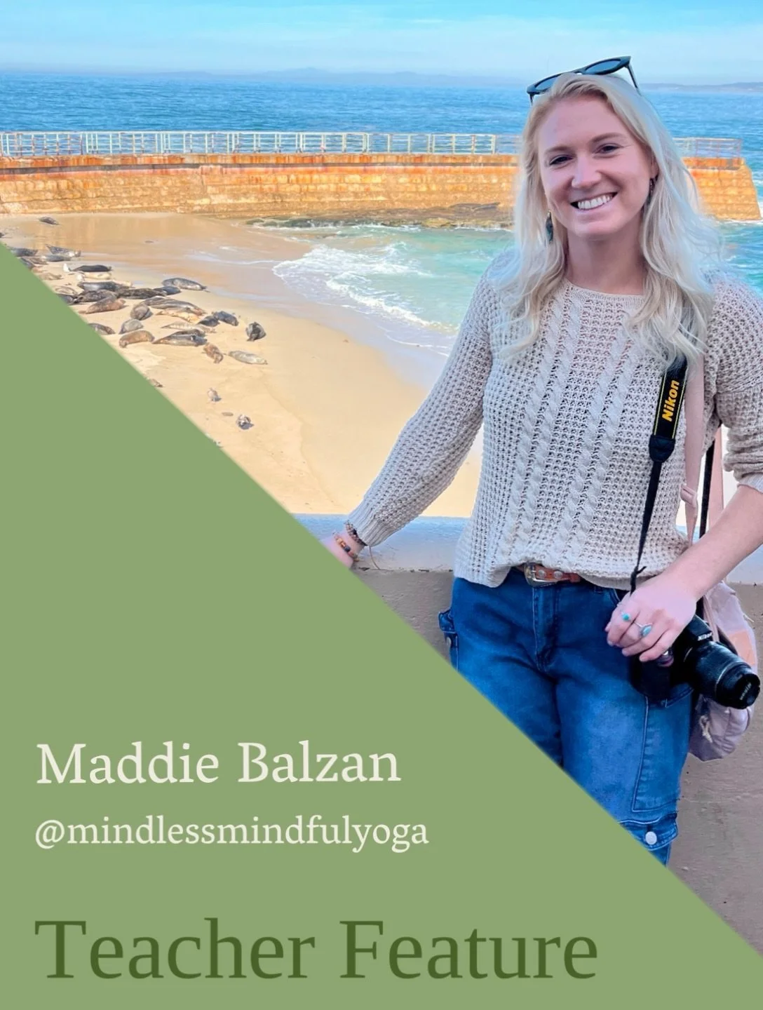 Meet Maddie:

I completed my 200-hour Yoga Teacher Training in October 2023 with Elemental Moon Yoga School in Charlotte, NC. My passion for yoga extends beyond the mat and includes meditation, mindfulness, and breath work. My intention is to guide s