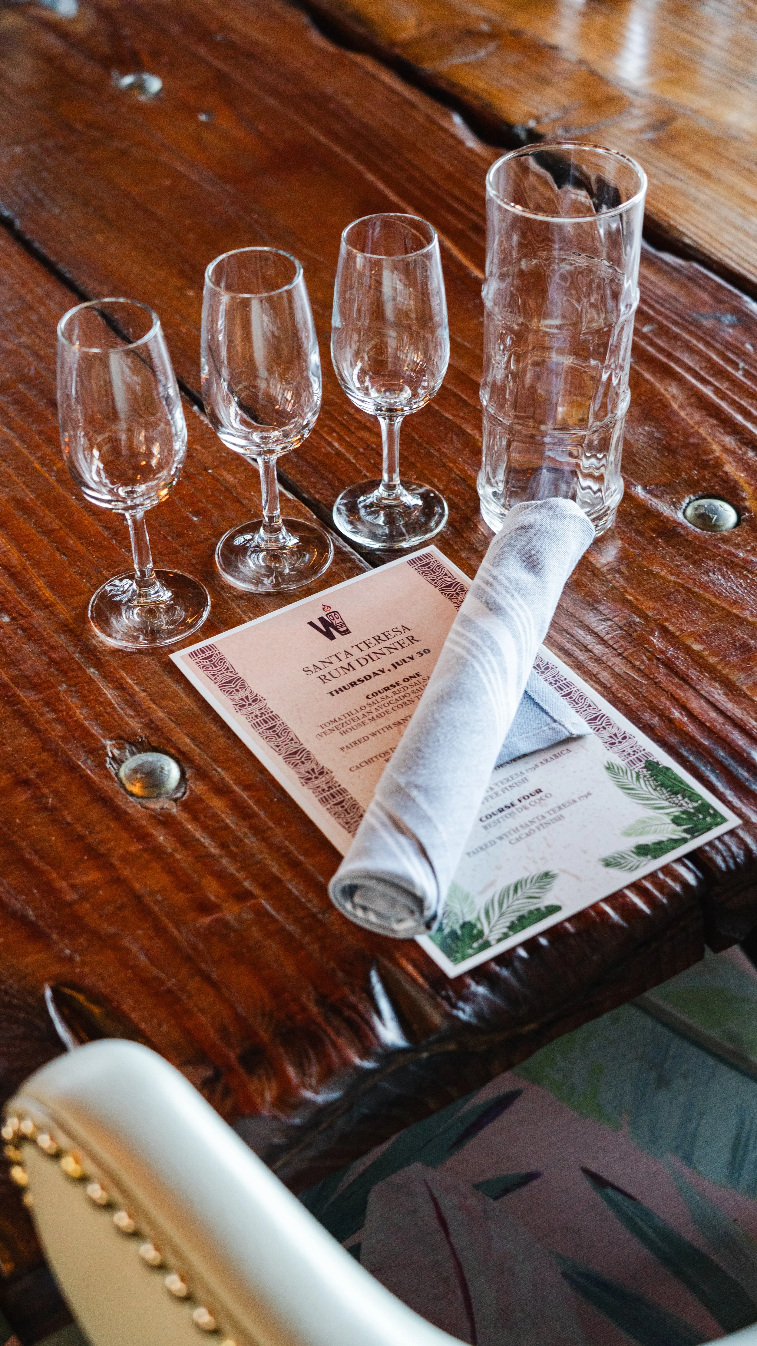 Wilfred's Lounge - Golden Hour Co. Digital Agency - Menu Graphic Design