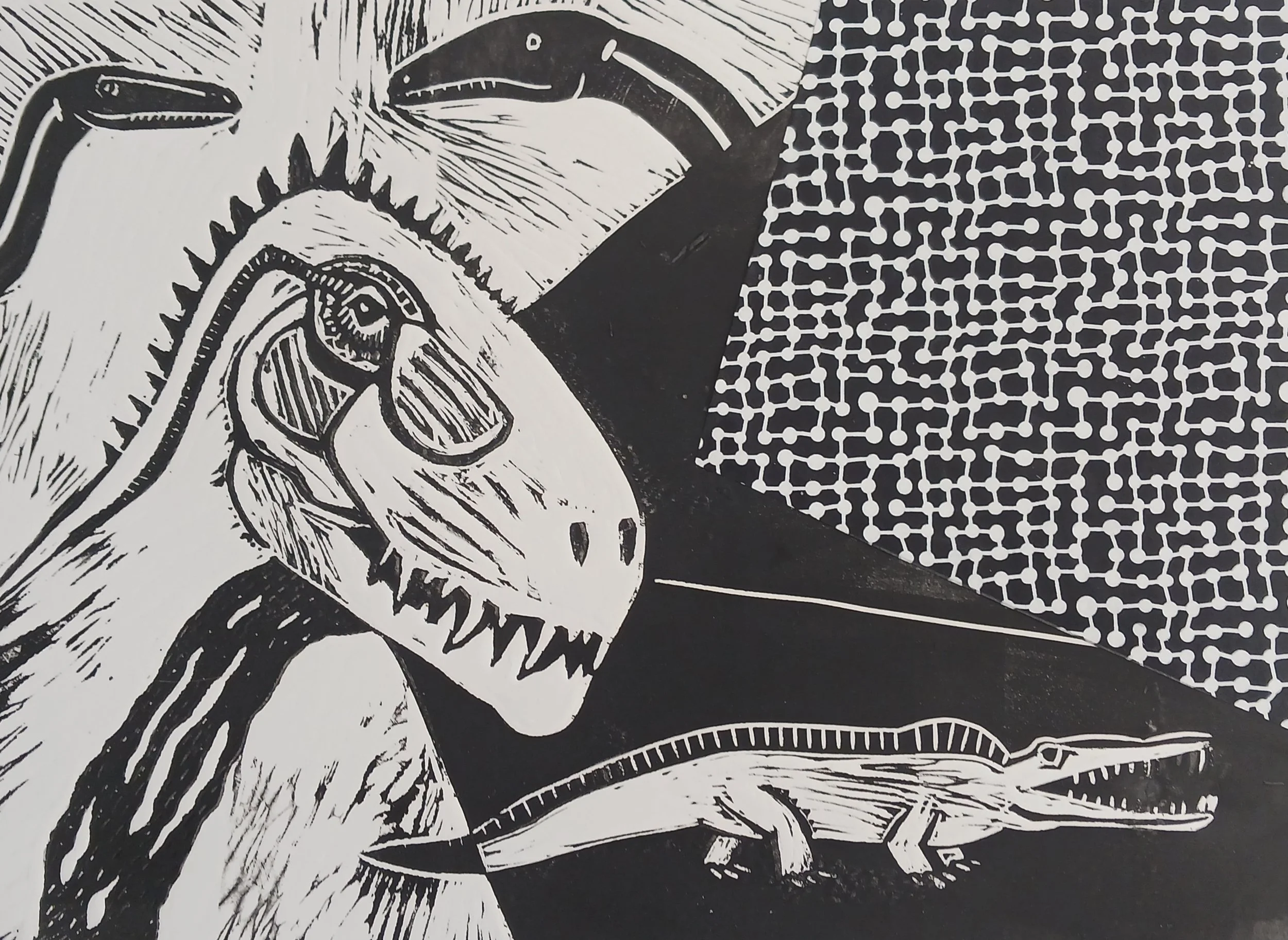 Ghost Ranch Residents (B & W version)