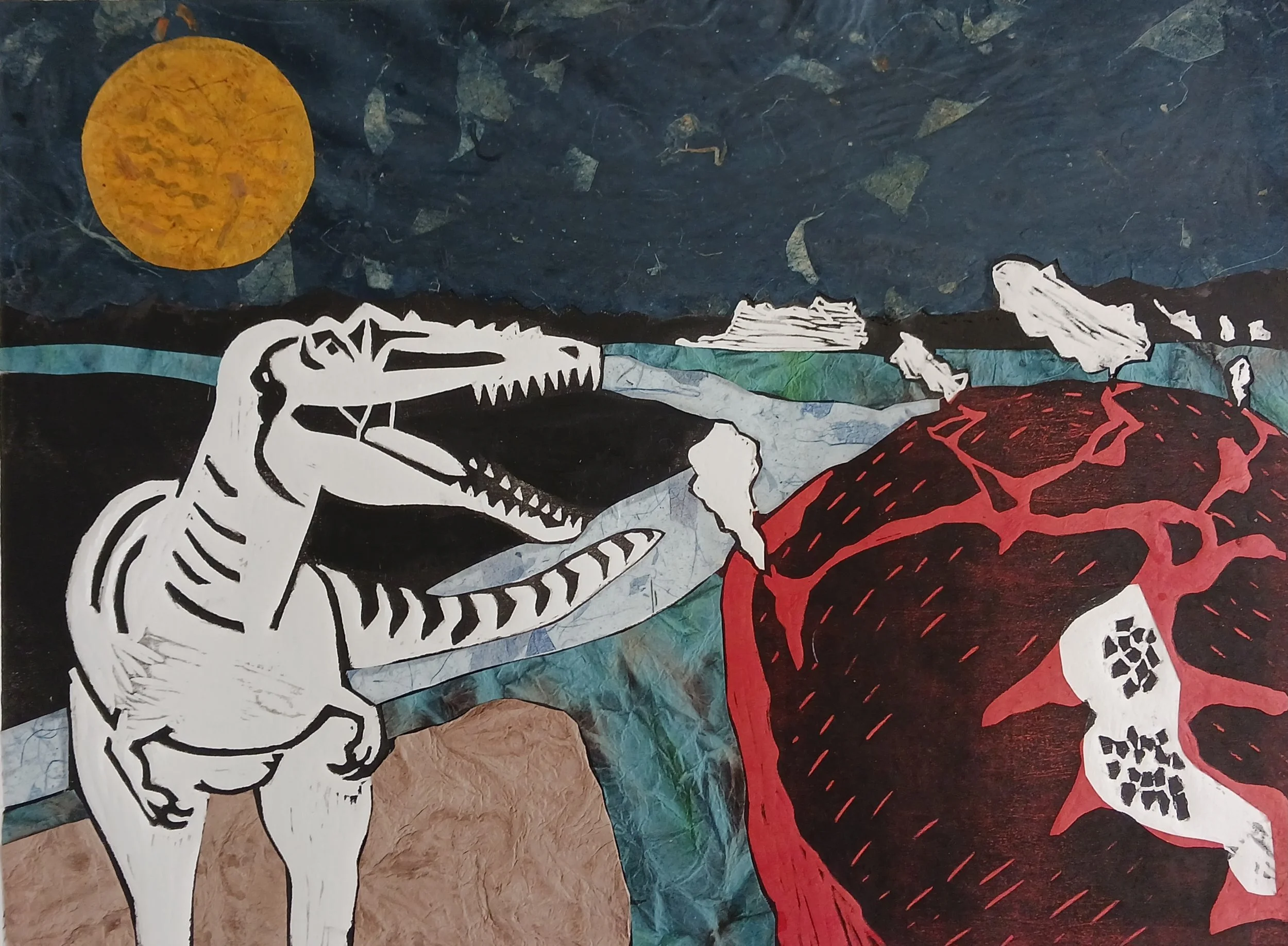 On the Precipice of Time (Color version)