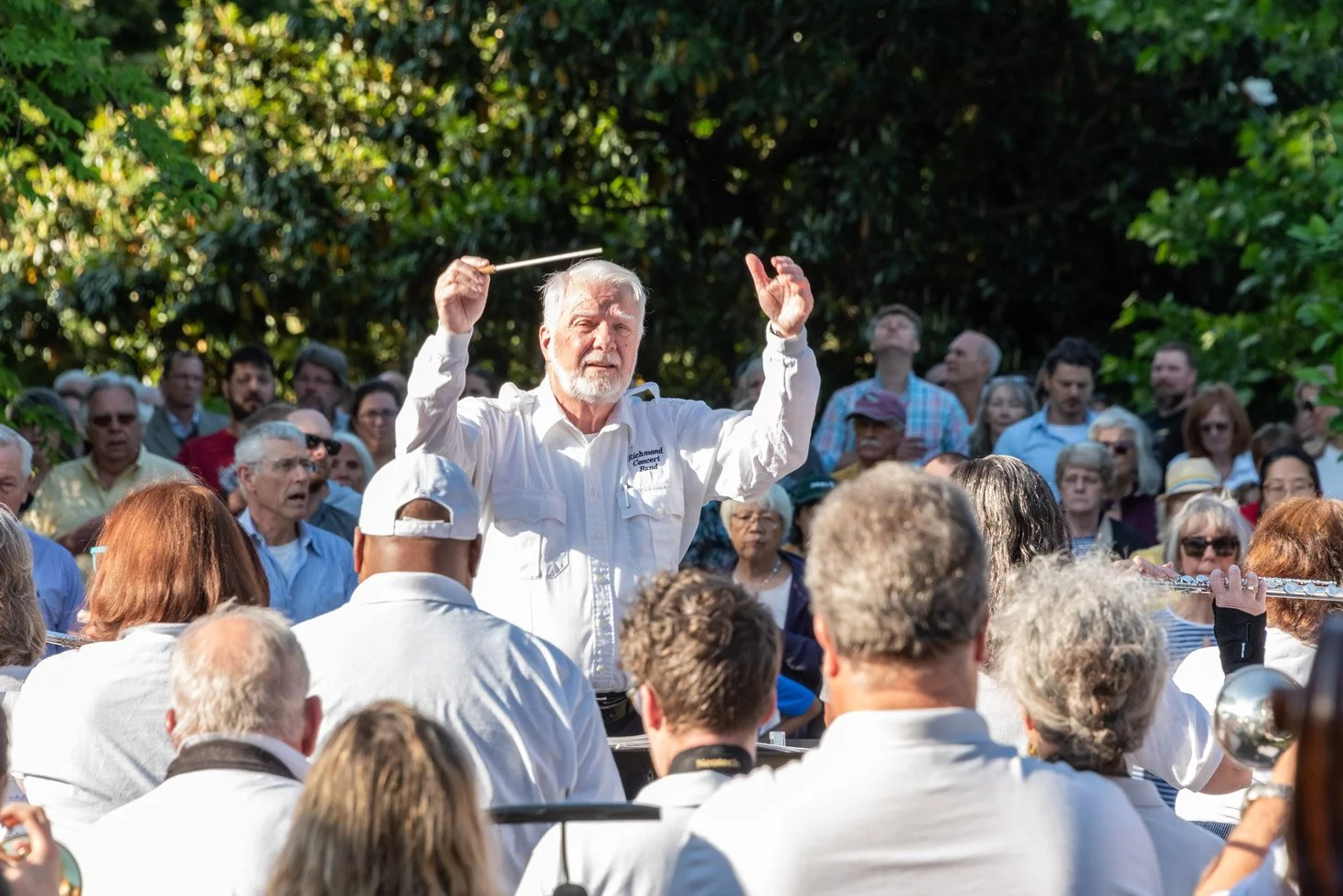  The Richmond Concert Band performing at Agecroft. Photo by Stratton McCrady 