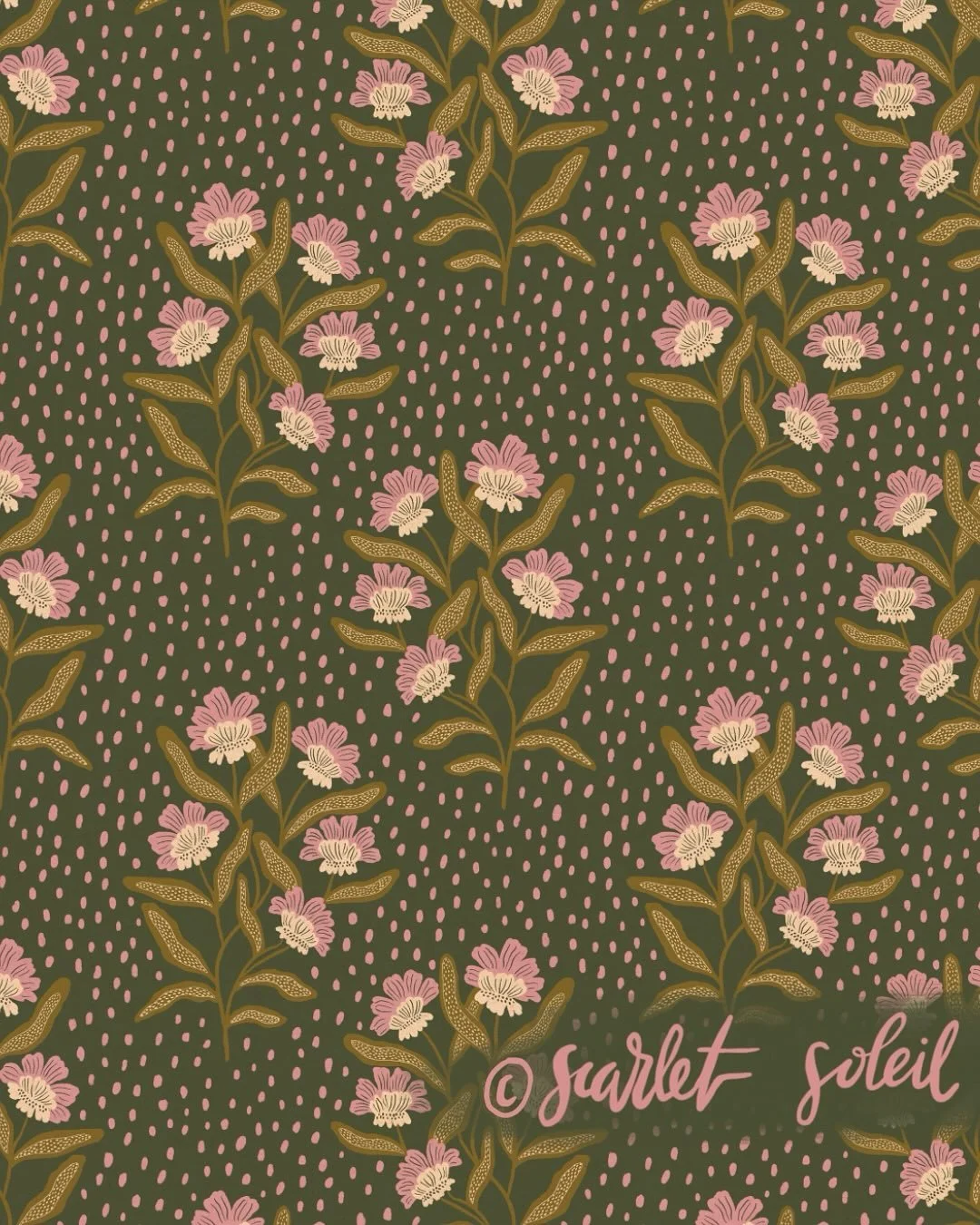 Delara in a few colorways not previously shared.  It may take a bit longer for me to respond for a bit as I heal from surgery. 

#spoonflowerartist #spoonflower #fabricdesigner #wallpaper #spoonflowerwallpaper