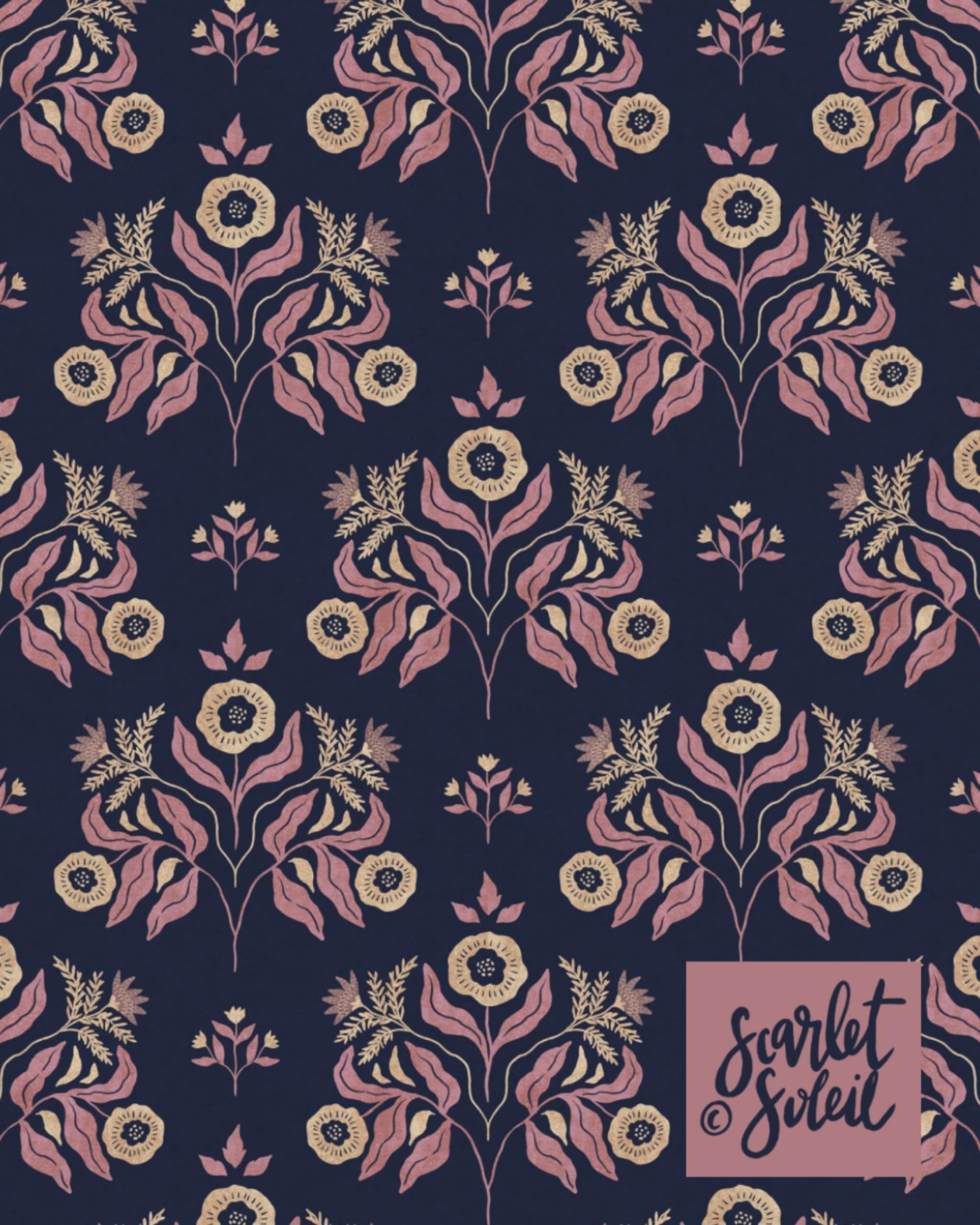 A little fun motif today!

#spoonflowerartist #spoonflowerwallpaper #florals #boho #flowers #folkart #folkartflorals #folkartfloral