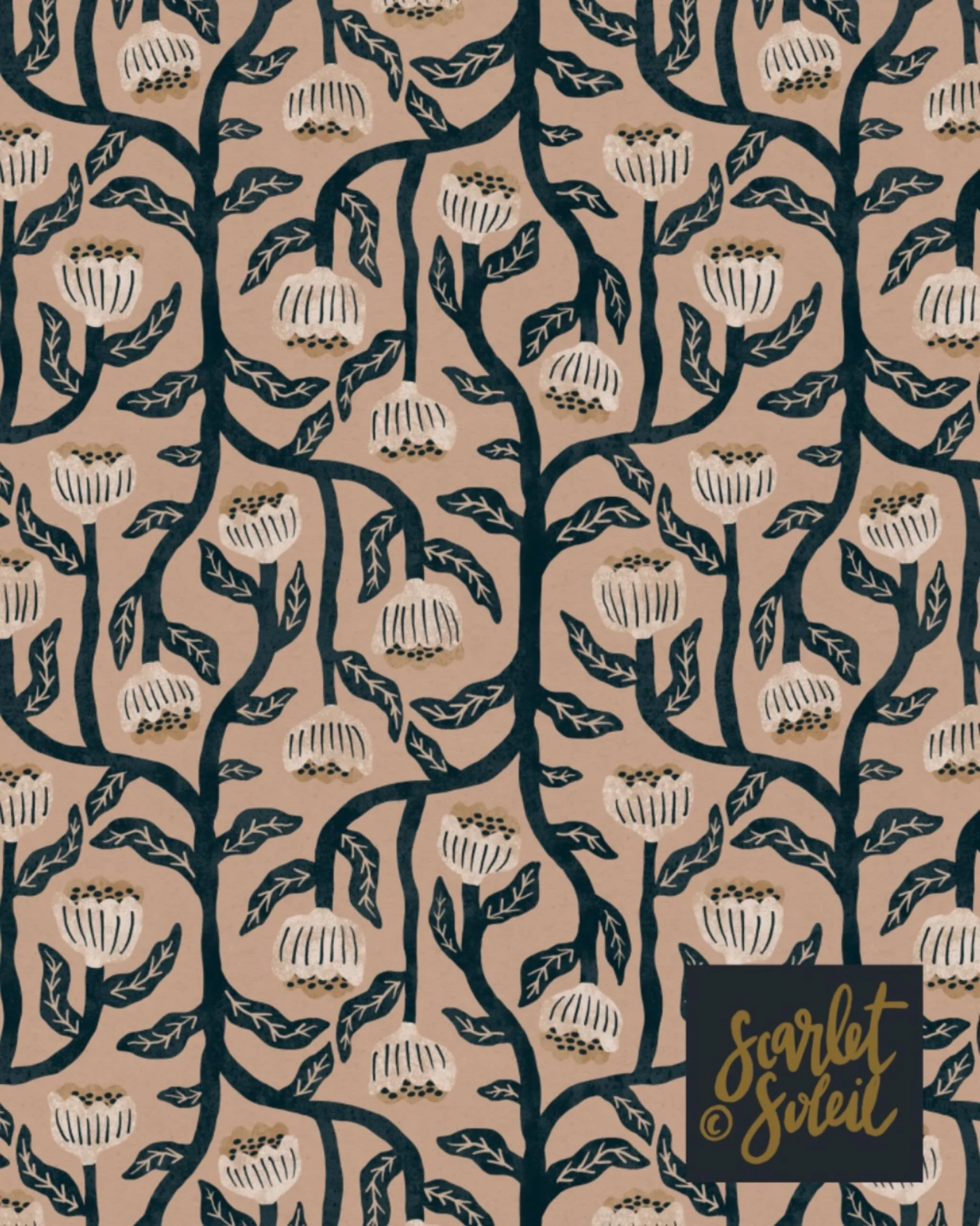 A little doodle for this Saturday! 

#floral #flowers #moderndecor #spoonflower #spoonflowersrtist