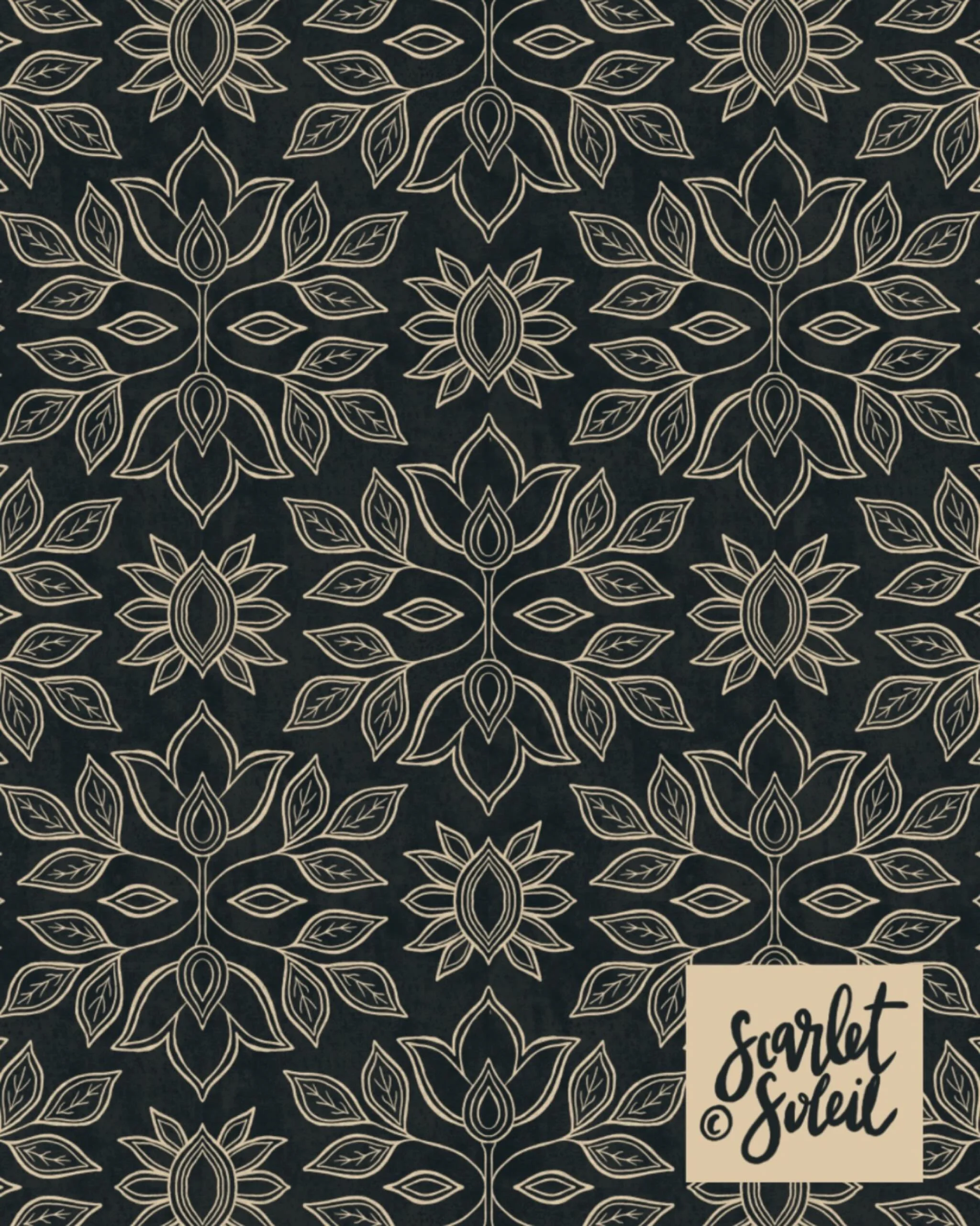 Another little doodle!  For now I like it just as line art. 

#floral #flowers #moderndecor #spoonflower #spoonflowersrtist #boho #fabricdesign #wallpaper #spoonflowerwallpaper