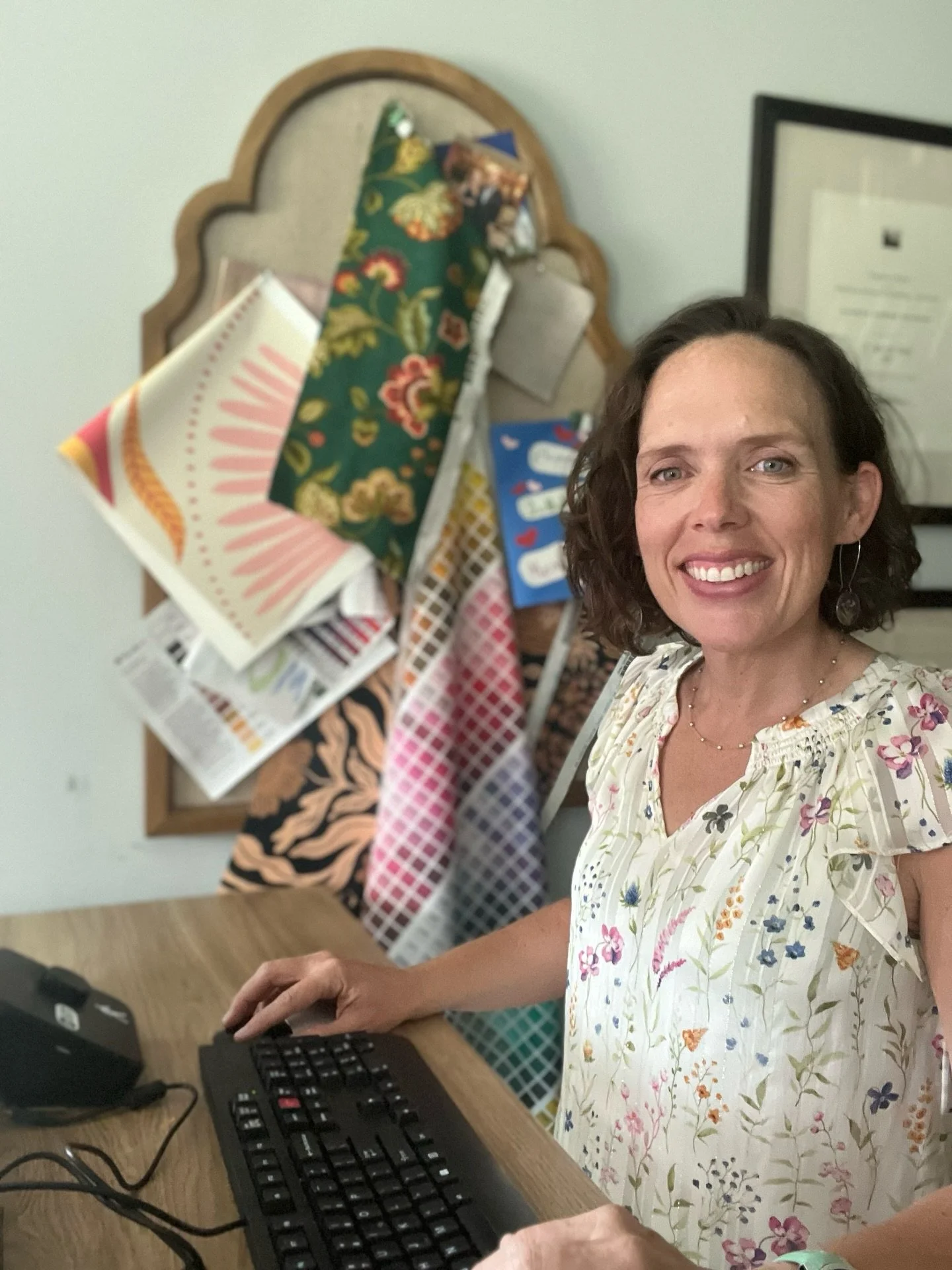 It&rsquo;s been a long, long time since I&rsquo;ve done an introduction post!  For those who don&rsquo;t know me, I&rsquo;m Merritt Baynes.  I&rsquo;ve been a surface pattern designer since 2016 and a designer, graphic artist and doodler for way long