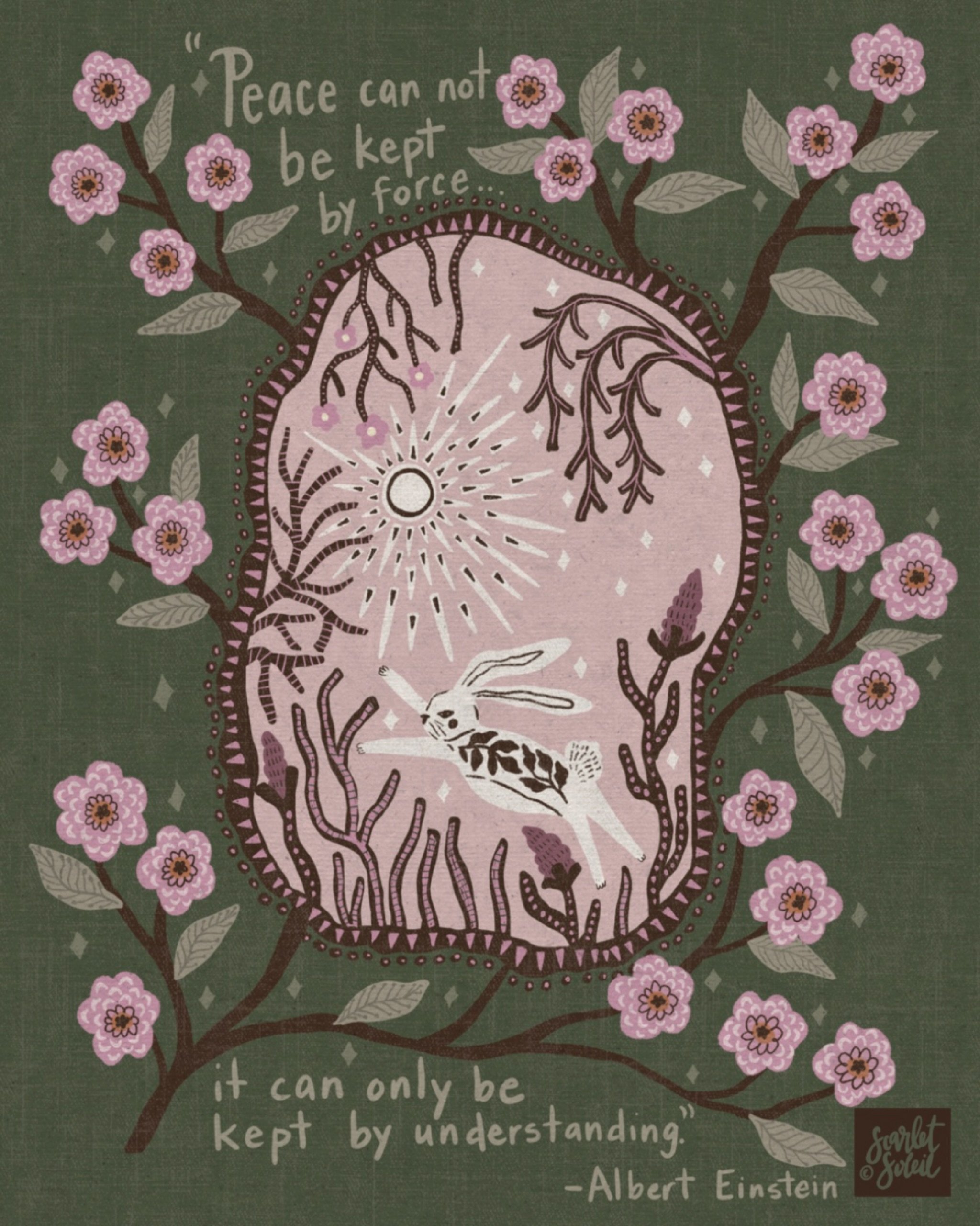 Peace enforced by power is temporary.  It creates resentment.  True, lasting peace comes from empathy, dialogue, and mutual respect.  Forced peace achieved through submission, is not genuine.  Genuine harmony and connection, permits differences to be