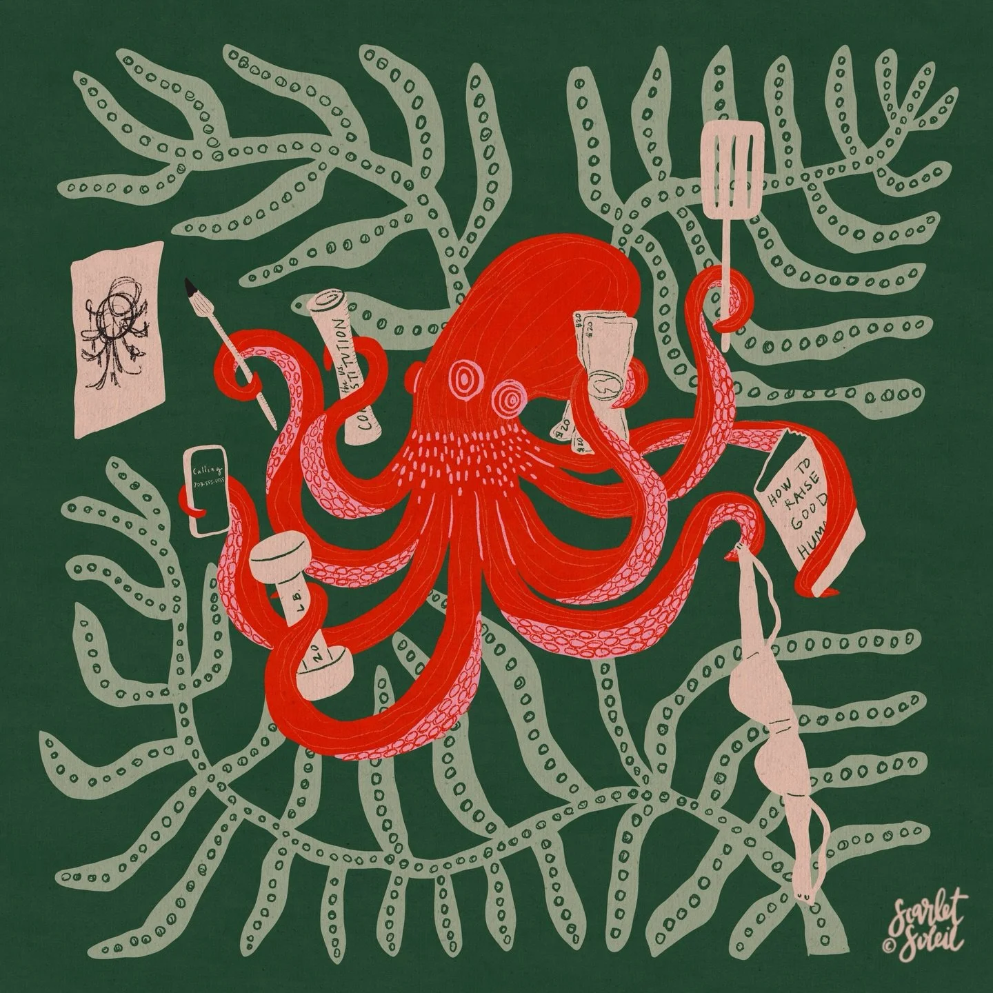 I&rsquo;ve been up early as I had to get a kid to a morning soccer tryout and that left me with time to draw early today.  I also had to get another kid to the doctor and had some time in the waiting room to scribble (still there now.) I was supposed