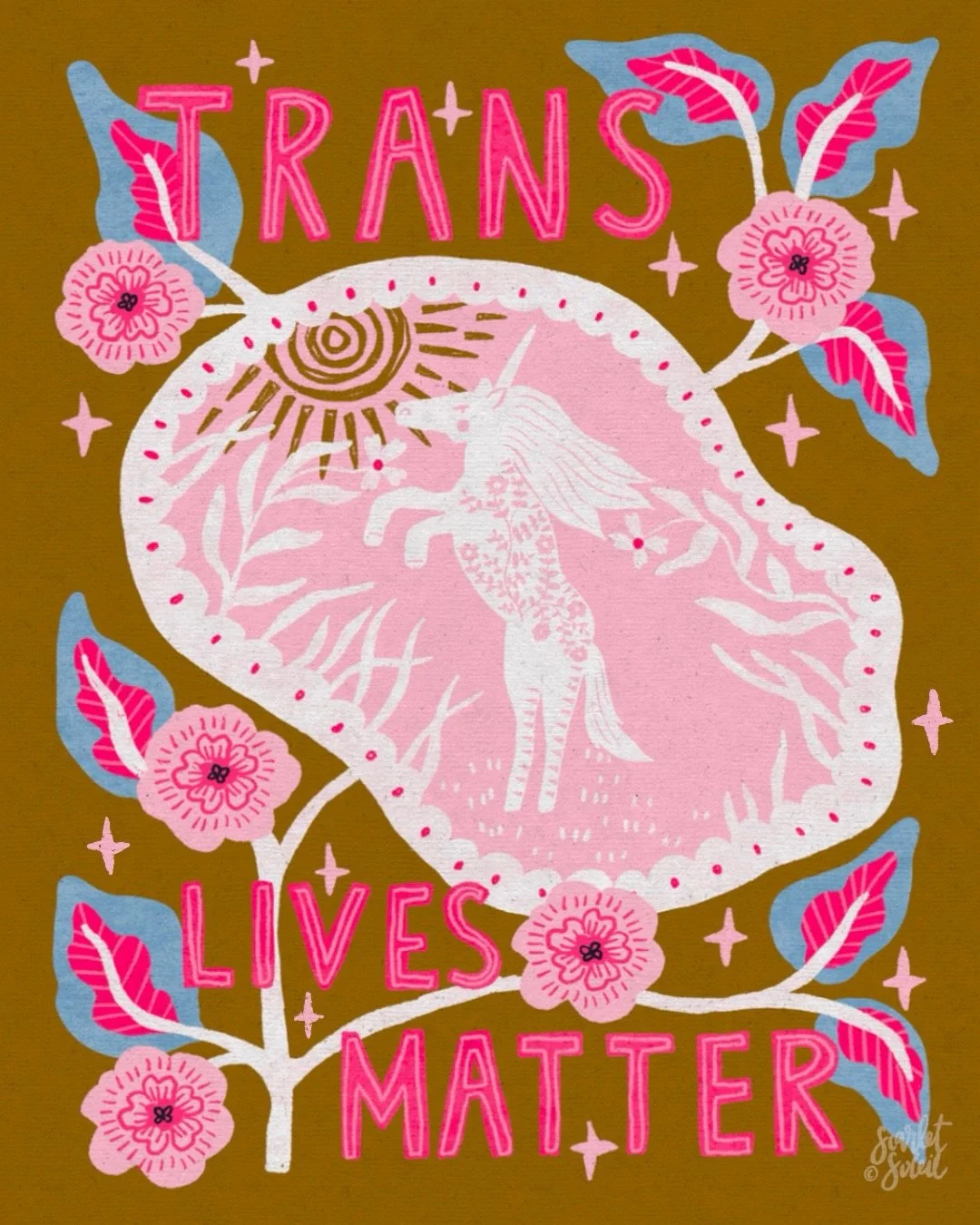 So I did work on my 100 day project in advance last night because&hellip;. Events.

What&rsquo;s unfolding in Kansas feels deeply painful to witness. Trans people are human beings who deserve dignity, safety, and respect, just like anyone else.

#tra
