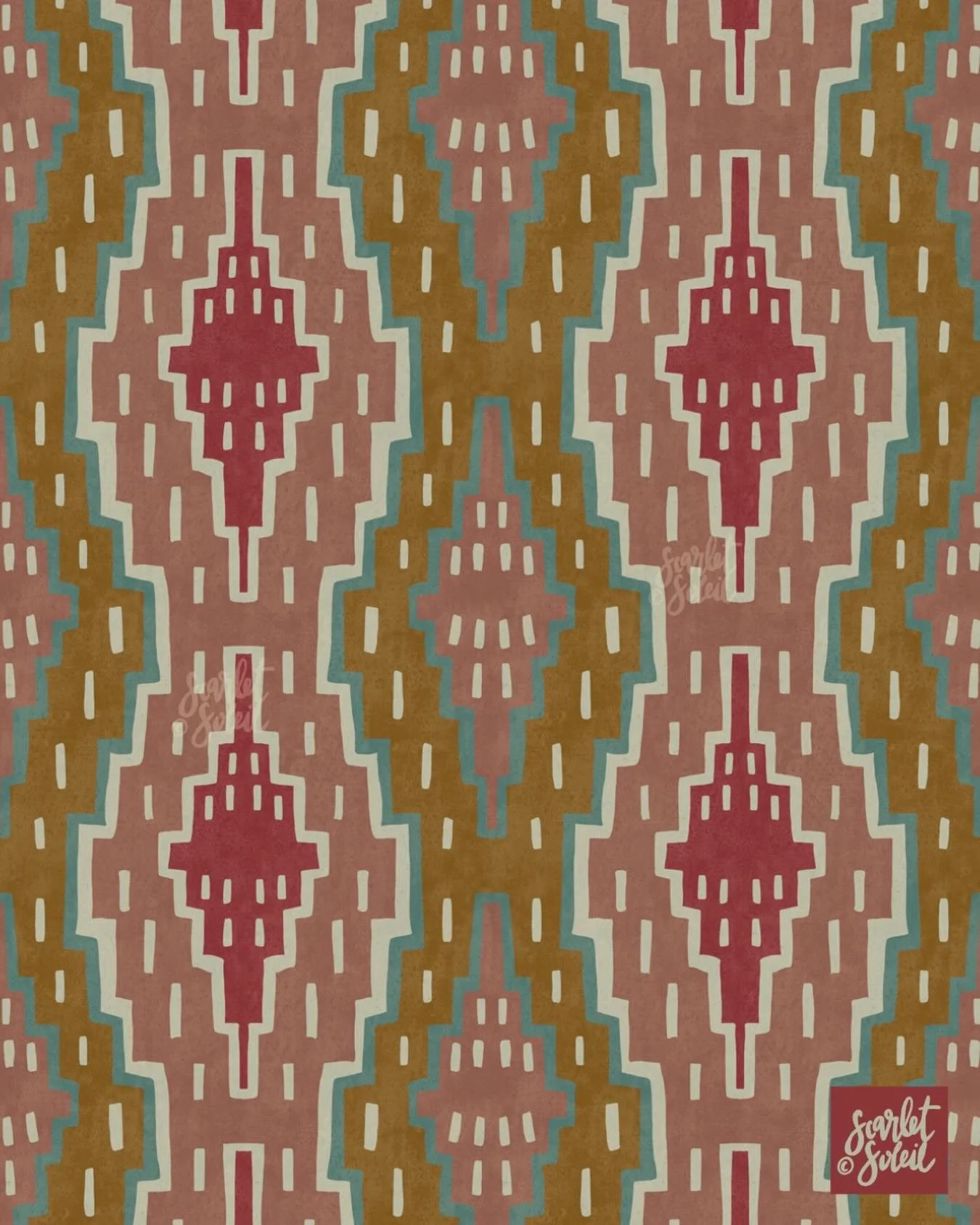 We are going in another direction today! 

I&rsquo;m working on some wonky abstract coordinates for some recent hero patterns.  I always want the hand drawn wonkiness to shine through.  Uneven, imperfection... as I prefer wonky and human over stuffy,
