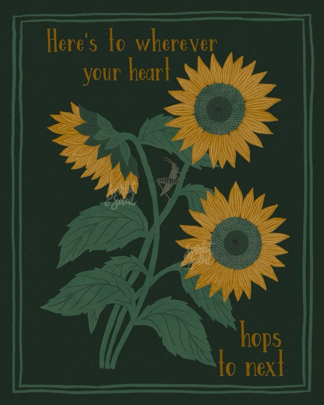 I&rsquo;m really sad this is the last week of the #bugsinbloom2026 challenge!  It was so, so fun!! That went really fast!! Thank you to all the amazing hosts for creating it!  Can&rsquo;t wait to do it again next year!

I used another brand new font 