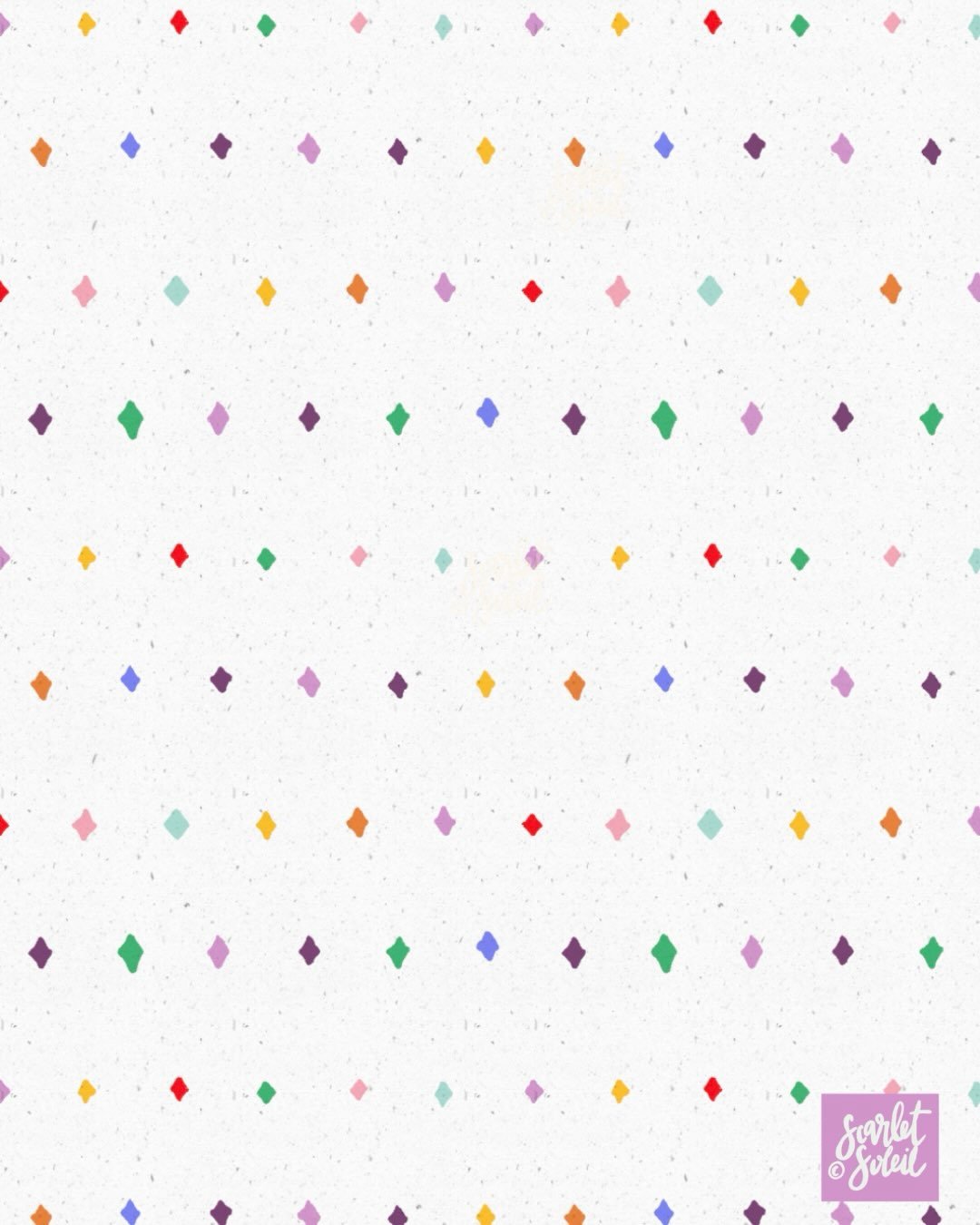 I&rsquo;ve been thinking about the color palette for my next pattern collection. I loved the purple in my last collection and wanted to find a way to carry that feeling into the next albeit,in a smaller way.

I started layering colors over one anothe