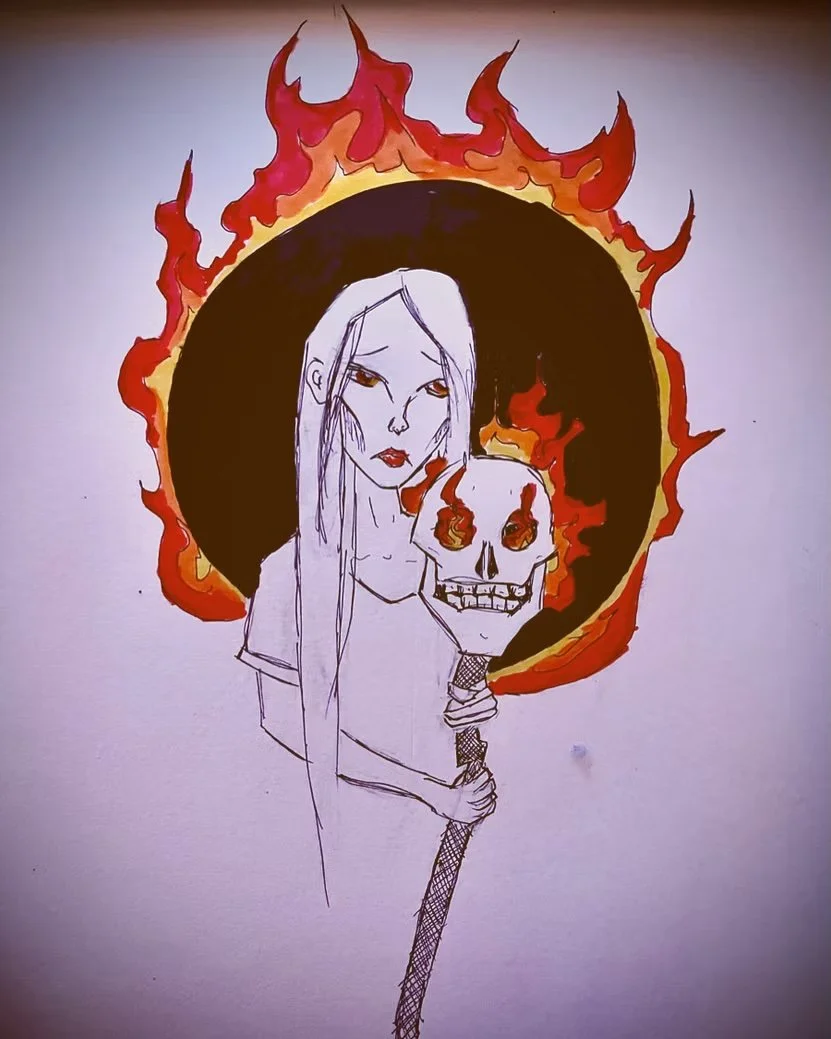 Misc Sketches: Vasillisa the Beautiful