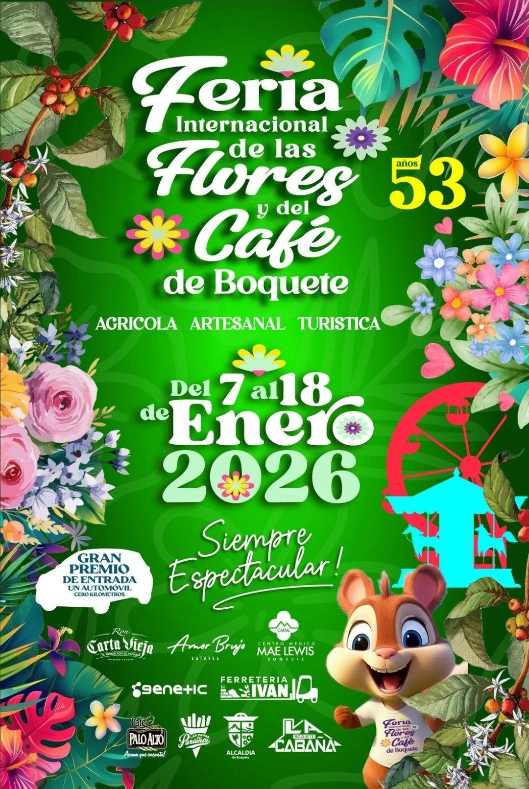 flyer feria de boquete 2026