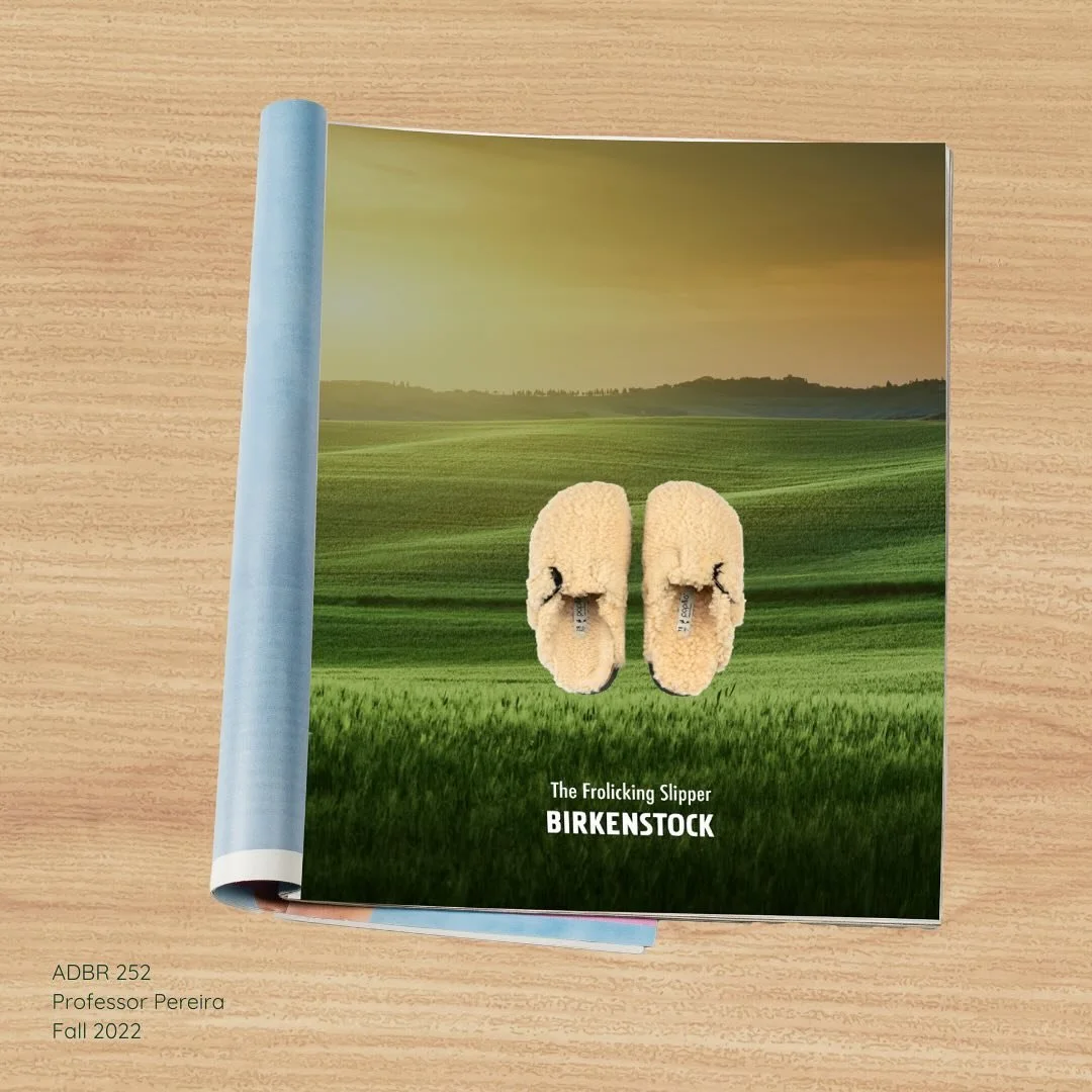 ✨PROJECT HIGHLIGHT✨ This Birkenstock 3-Ad project was done during the Fall of 2022 and so much fun to make!