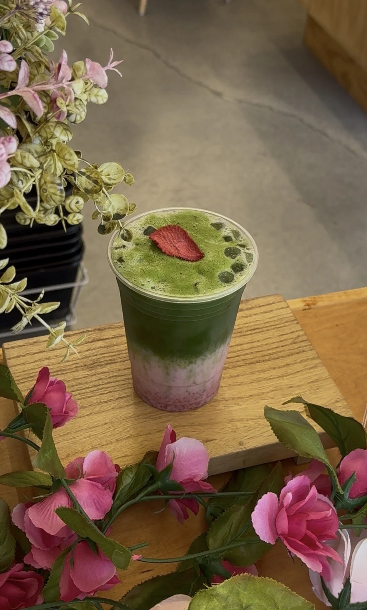 Iced Matcha Latte