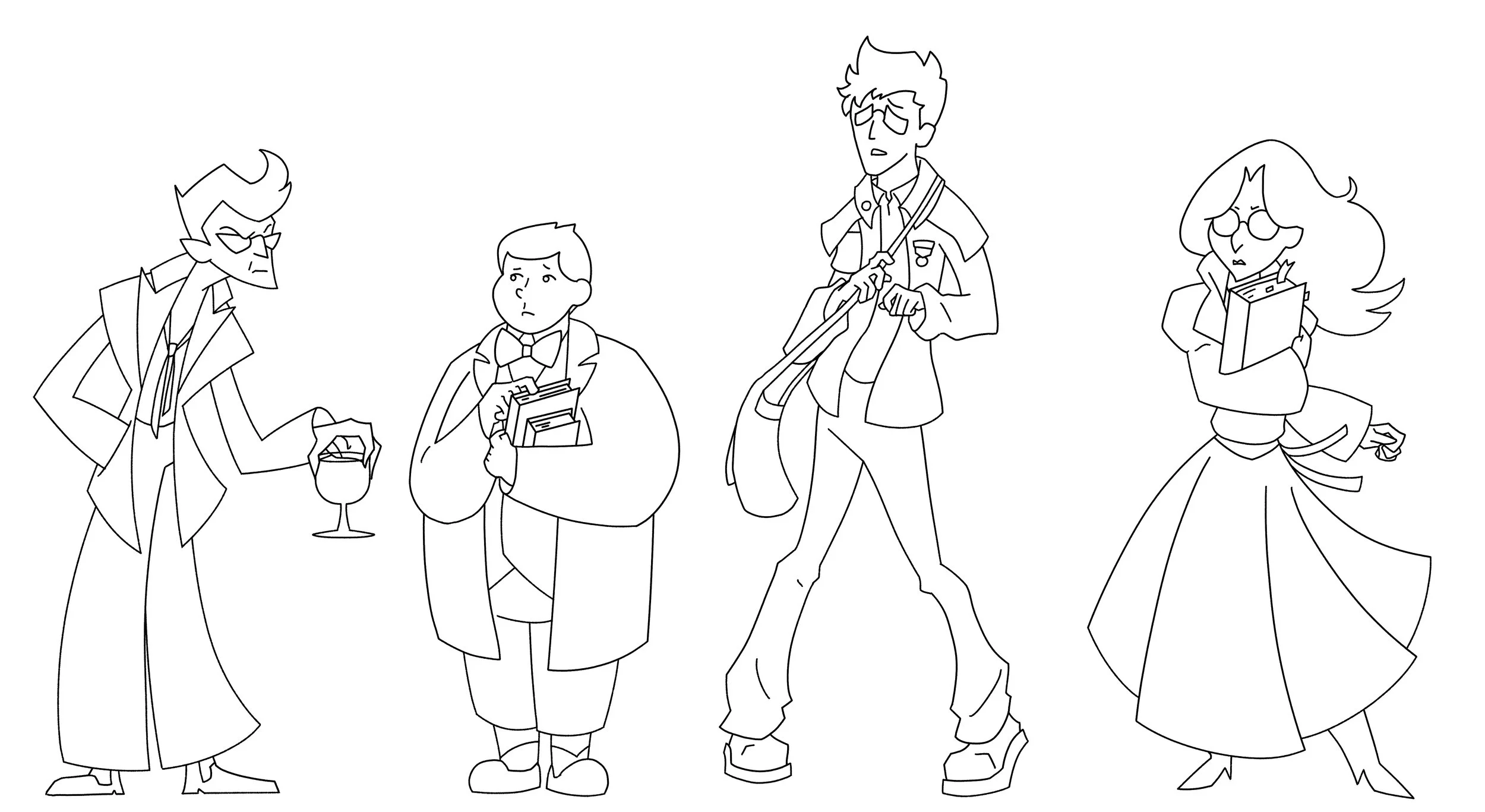 Good Omens Character Lineup Practice (2026)