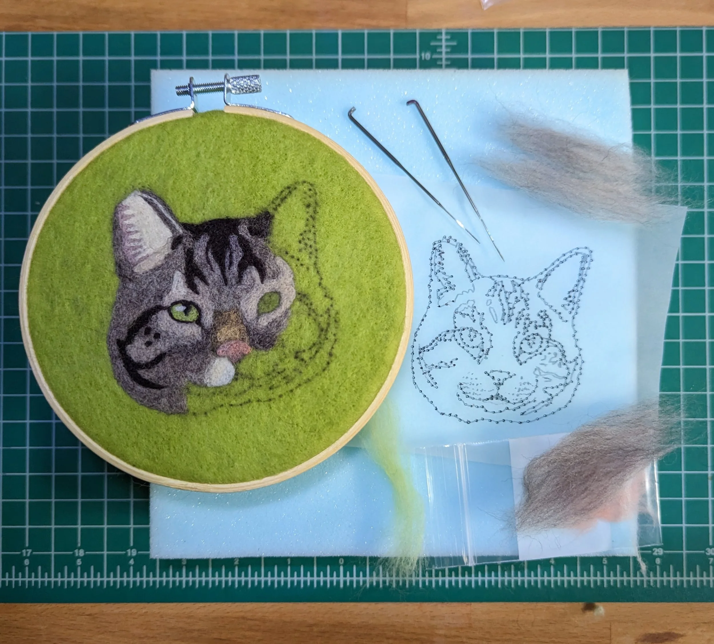 2D Needle Felting 101