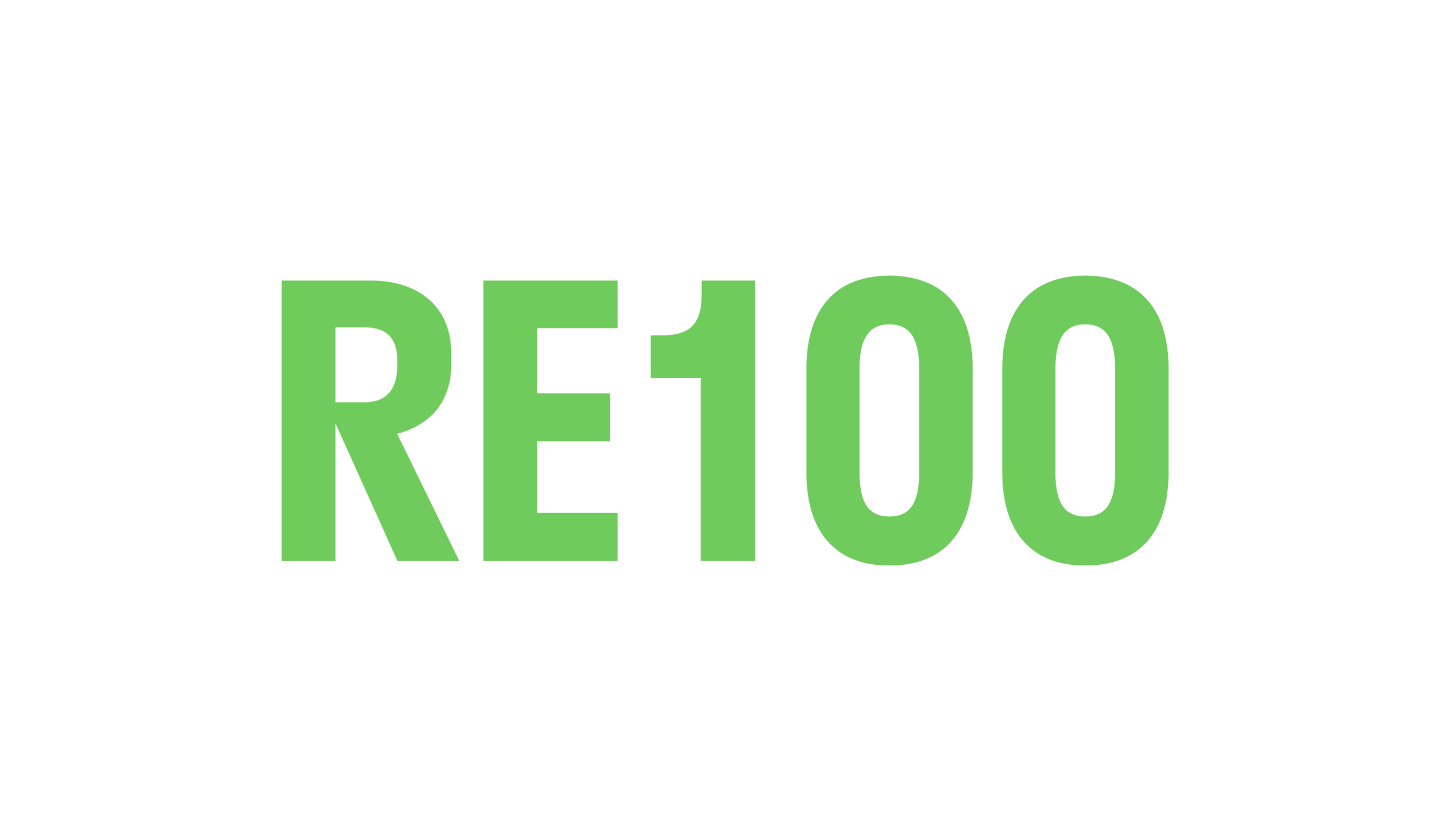 RE100 logo