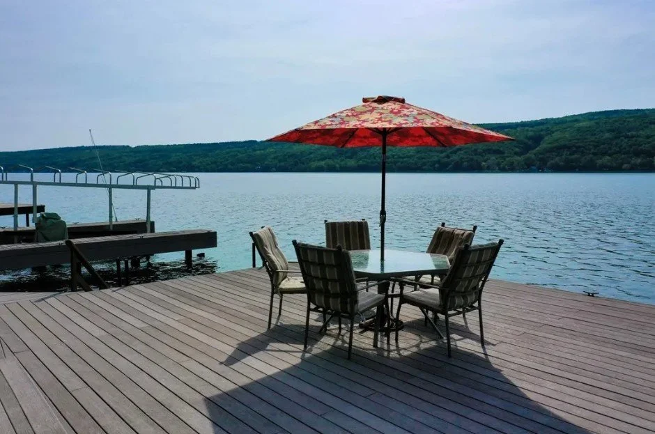 Private dock to enjoy all Keuka Lake has to offer.