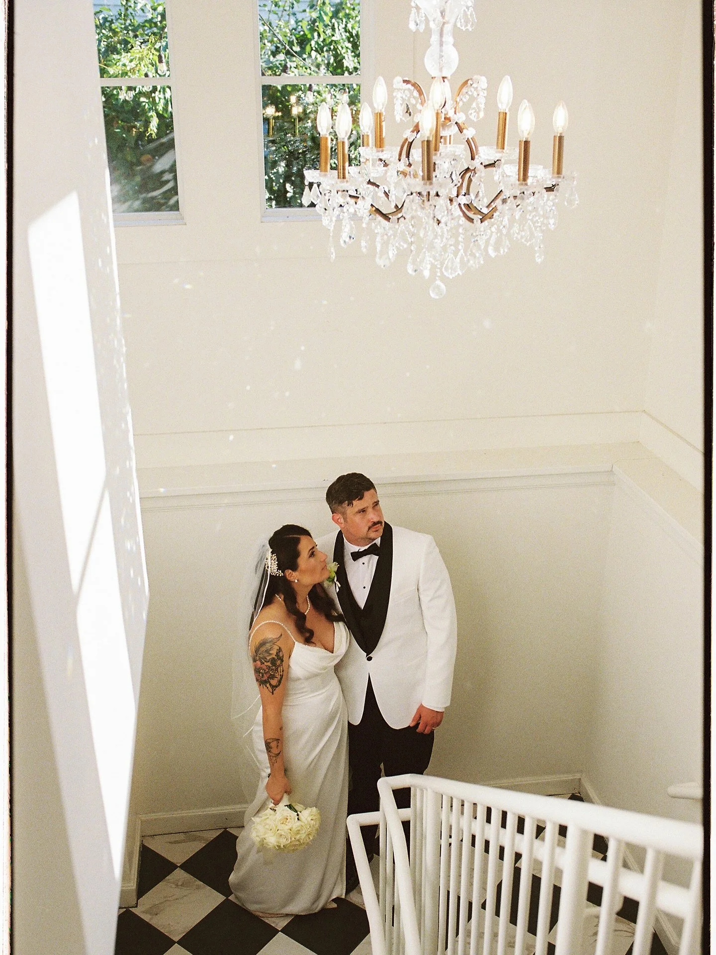 A handful of 35mm images from Austin &amp; Samantha&rsquo;s Wedding day. 

Venue: @thebroadwayavenue 
.
.
Michigan wedding Photographer | Destination Wedding Photographer | Film Wedding Photographer | Europe Wedding Photographer