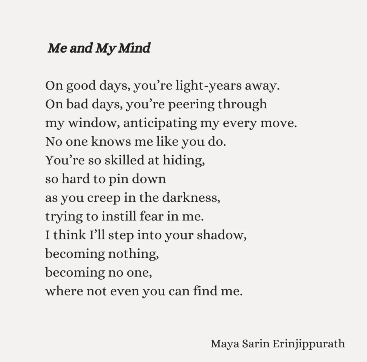 Letting go of self into silence&hellip;

A poem from my book Ultraviolet: Meditations on Healing &amp; Transformation 💜

#indiepoet #poetofinsta #meditation #meandmymind #indiepoetry