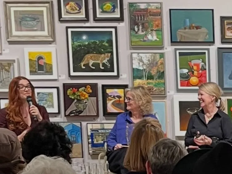 A great evening in the company of the &lsquo;Art Ladder &lsquo; team at the wonderffully curated and ddisplayed ING Discerning Eye  exhibition at the Mall Gallery.  Great to see old and new faces and share stories .Thankyou @artistmentoring @parkerha